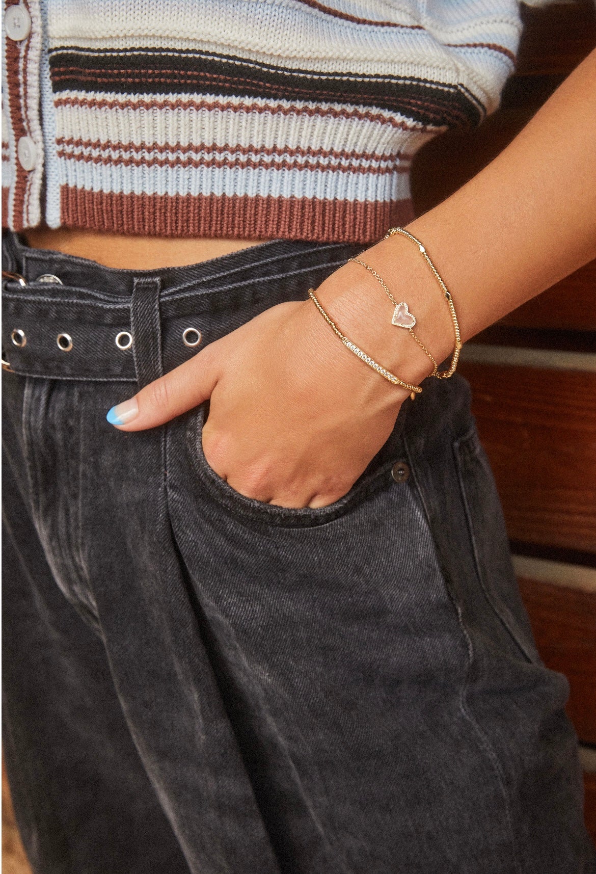 KENDRA SCOTT ADDISON STRETCH BRACELET