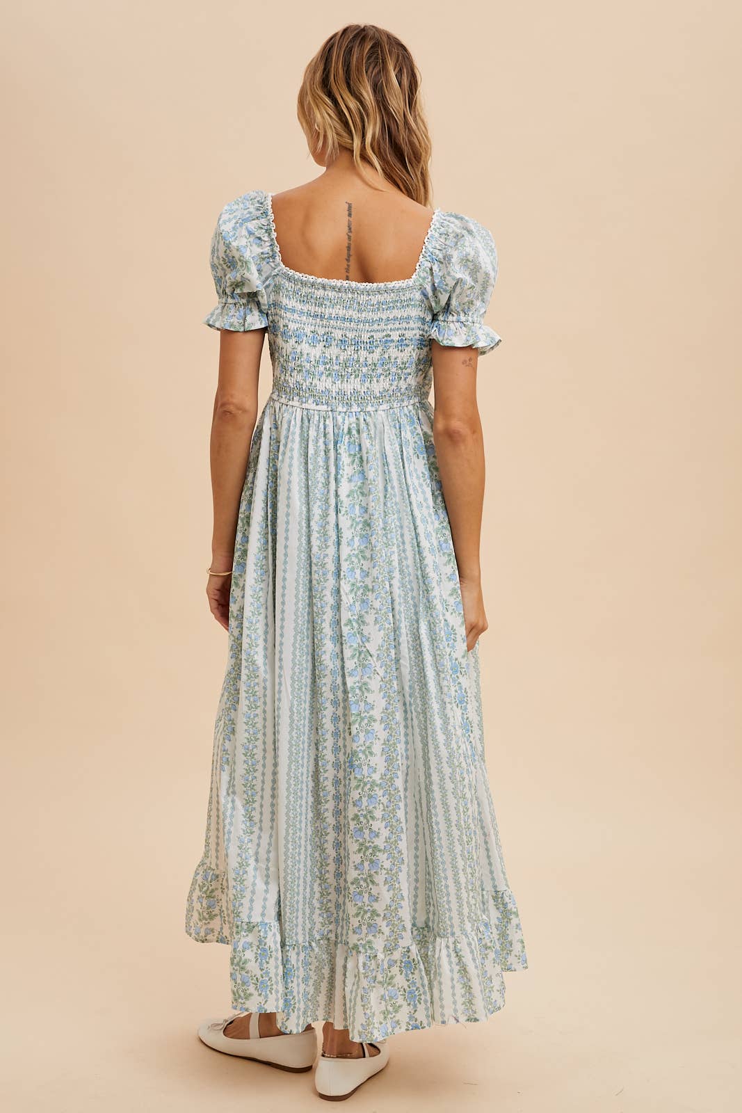 WILLOW COTTON MAXI DRESS