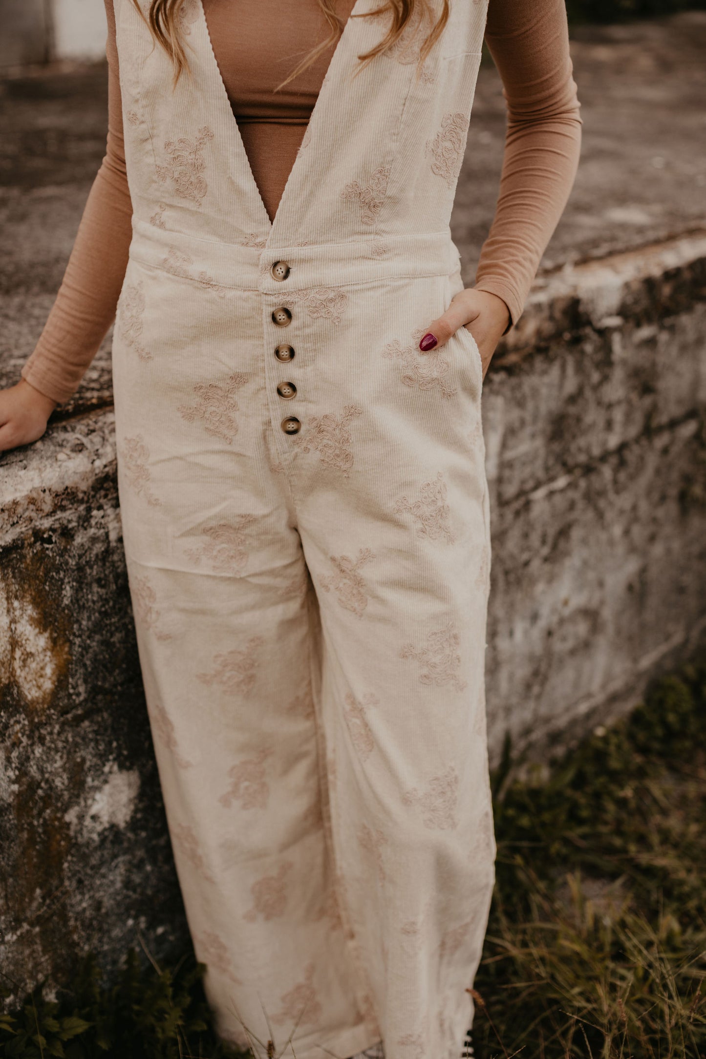 STELLA CORDUROY JUMPSUIT