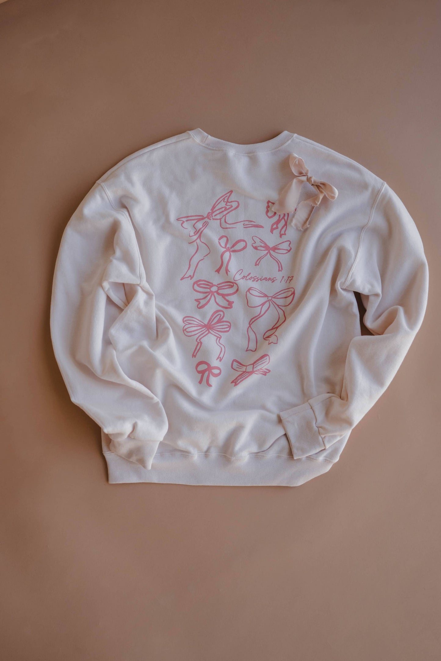 HE HOLDS IT ALL TOGETHER GRAPHIC SWEATSHIRT