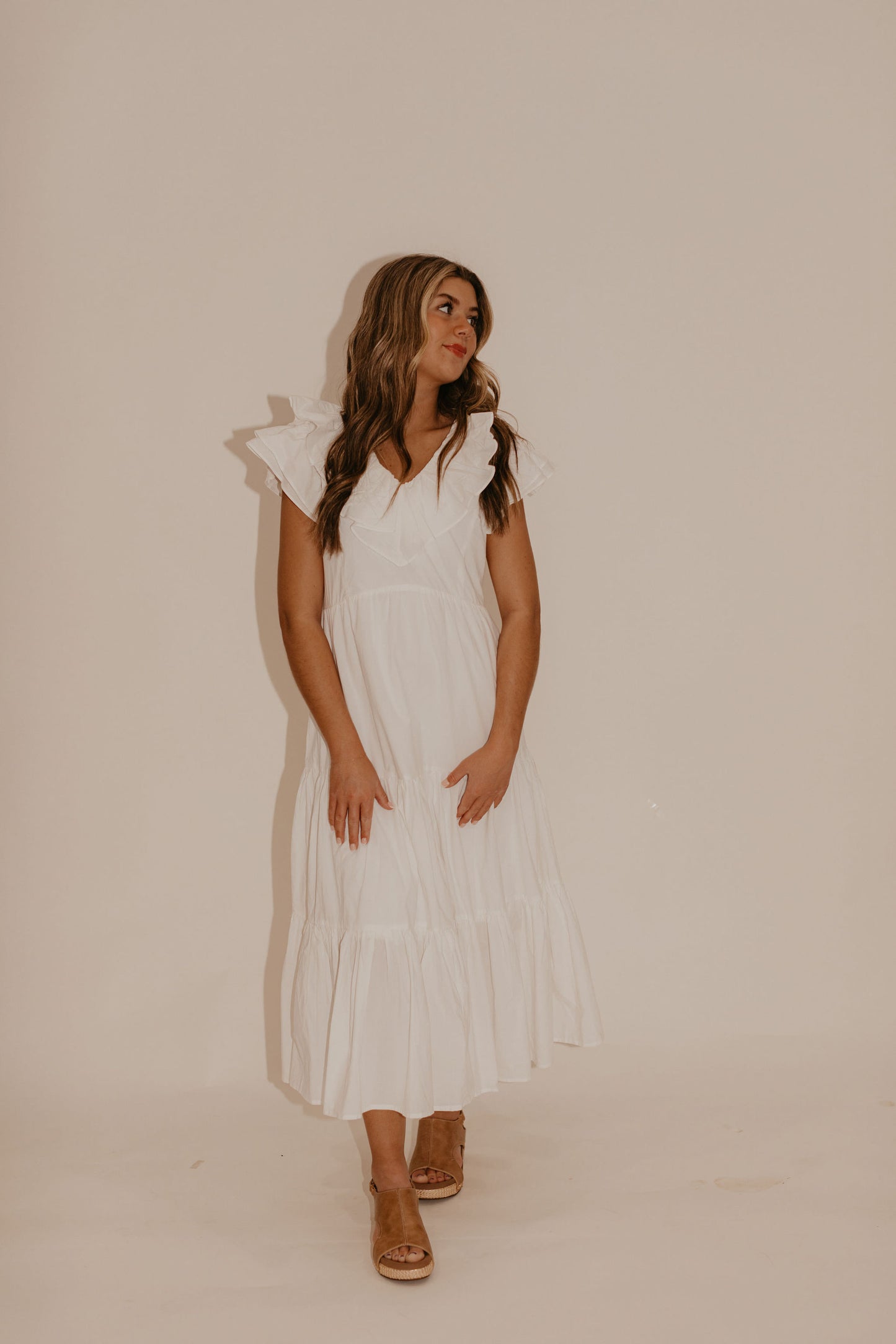 FLOW WITH IT MIDI DRESS
