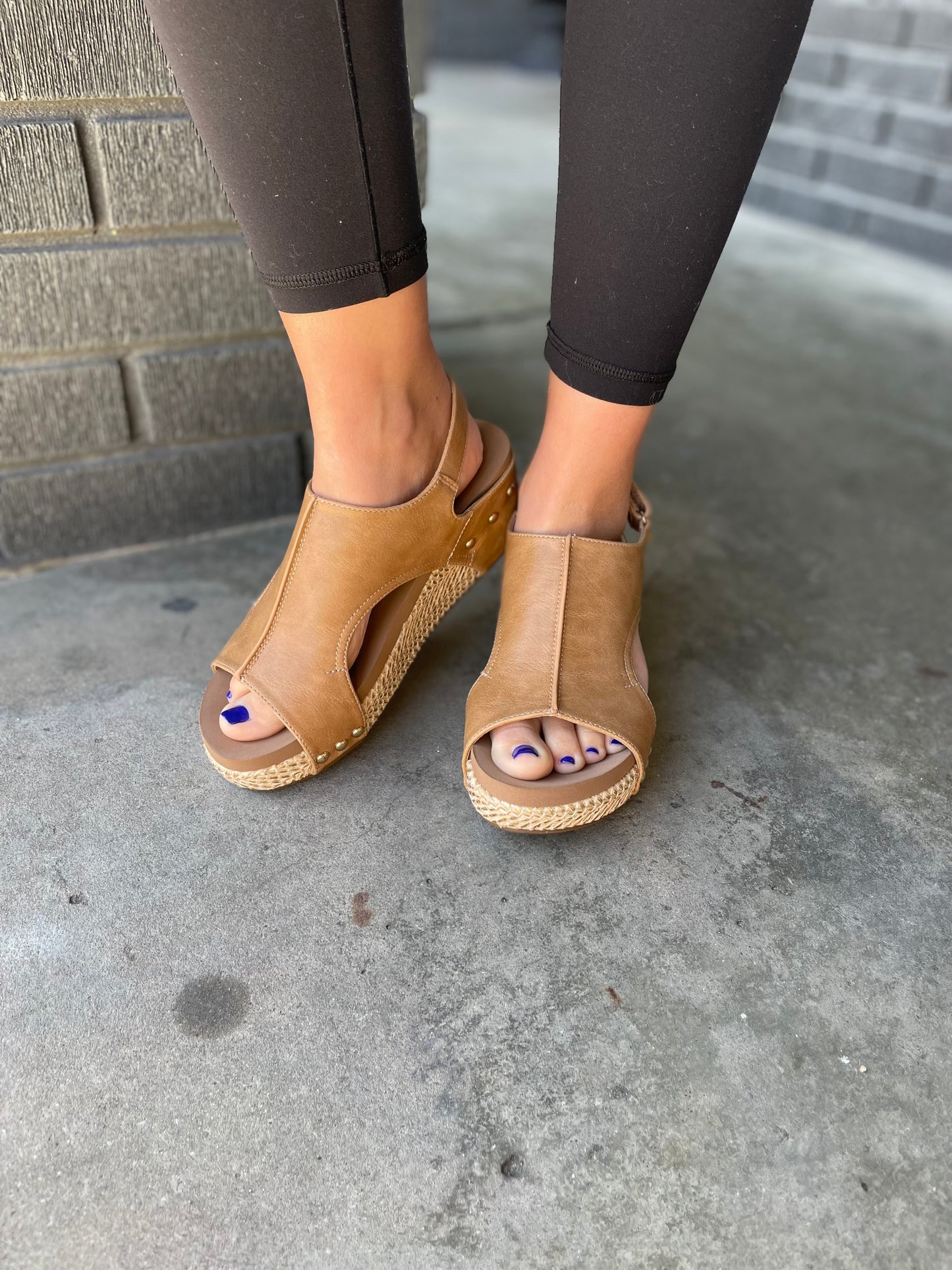 VOLTA 2 WEDGED SANDALS