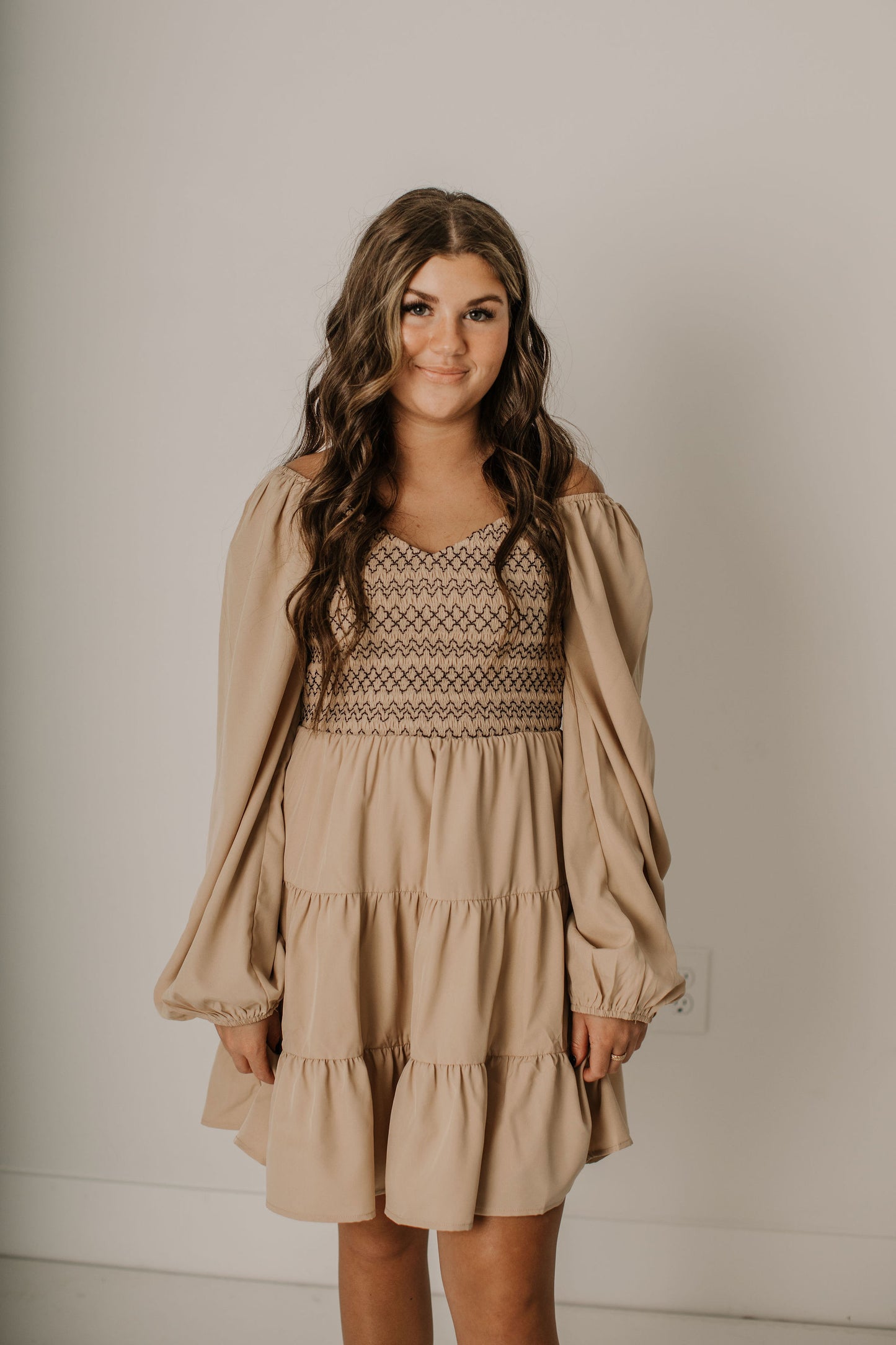 CREATIVE SMOCK DRESS