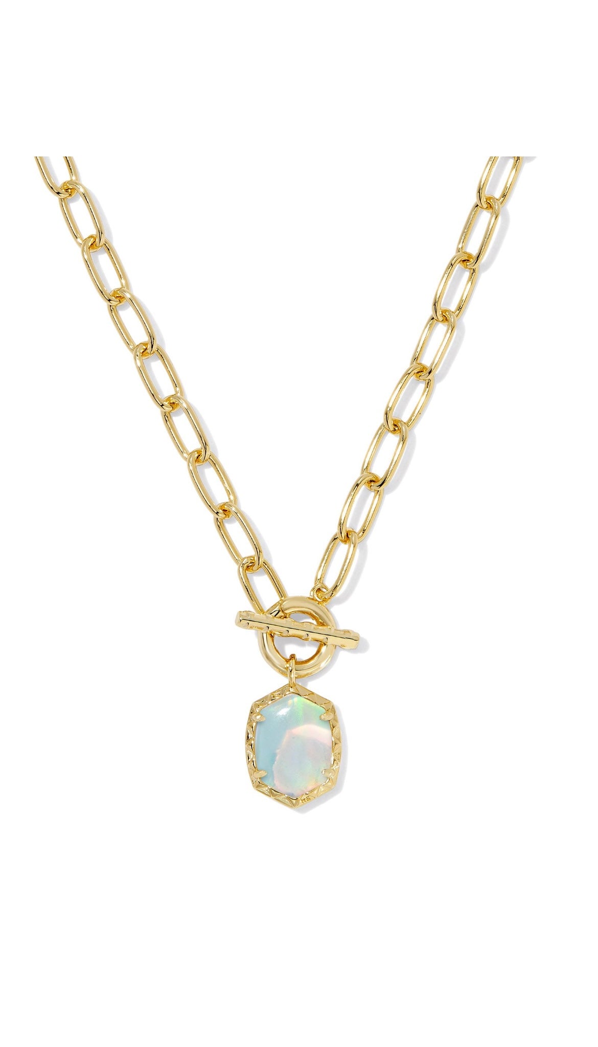 KENDRA SCOTT DAPHNE LINK & CHAIN NECKLACE