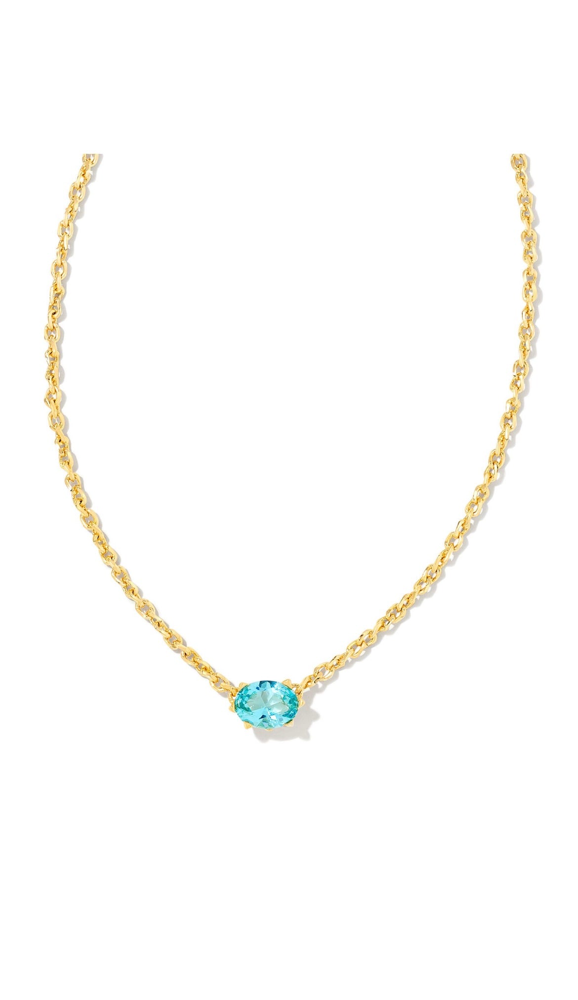 KENDRA SCOTT CAILIN CRYSTAL PENDANT NECKLACE