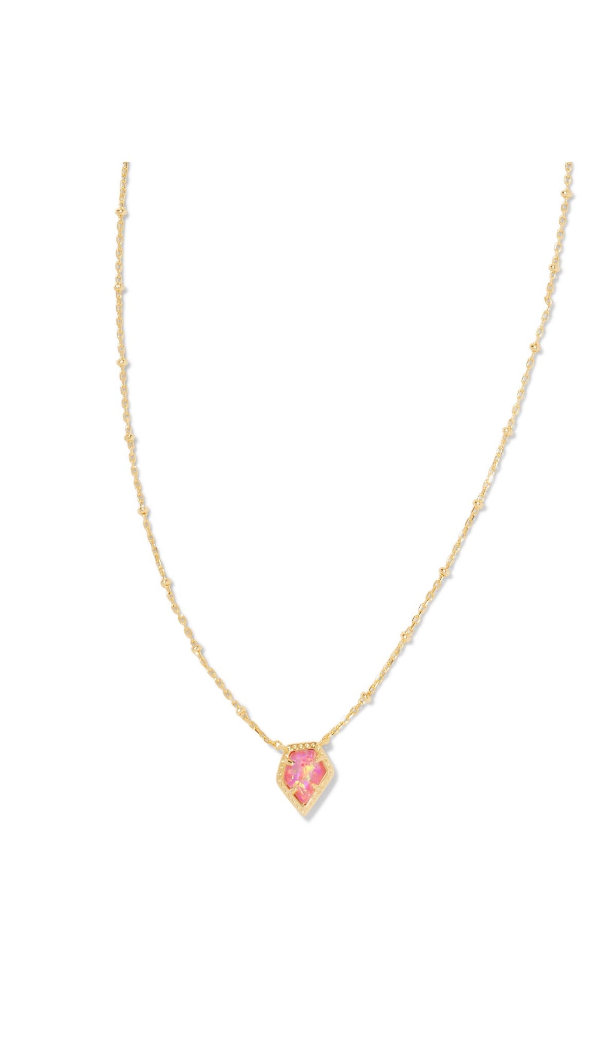KENDRA SCOTT FRAMED TESS SATELLITE SHORT PENDANT NECKLACE