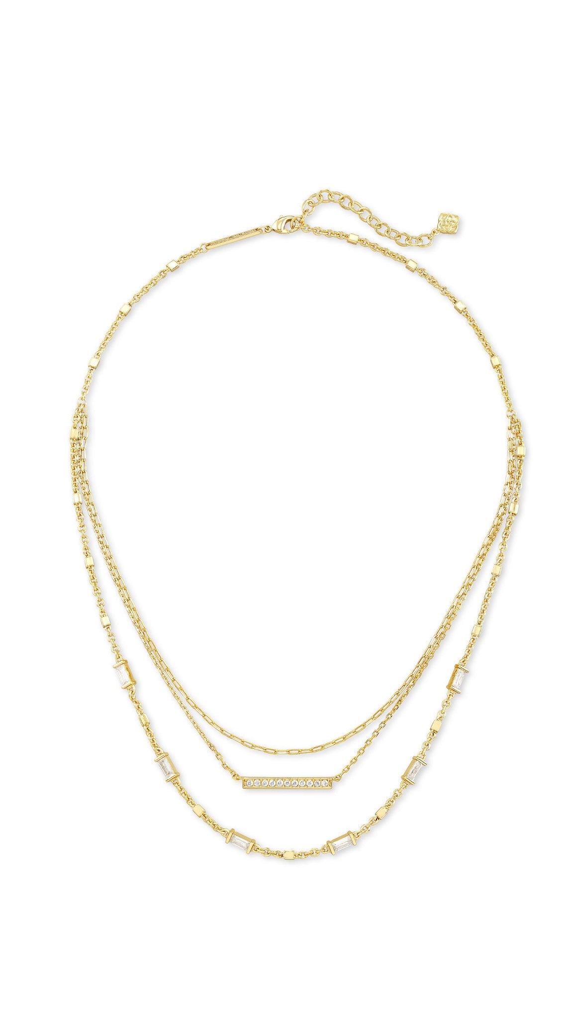 KENDRA SCOTT ADDISON MULTI STRAND NECKLACE