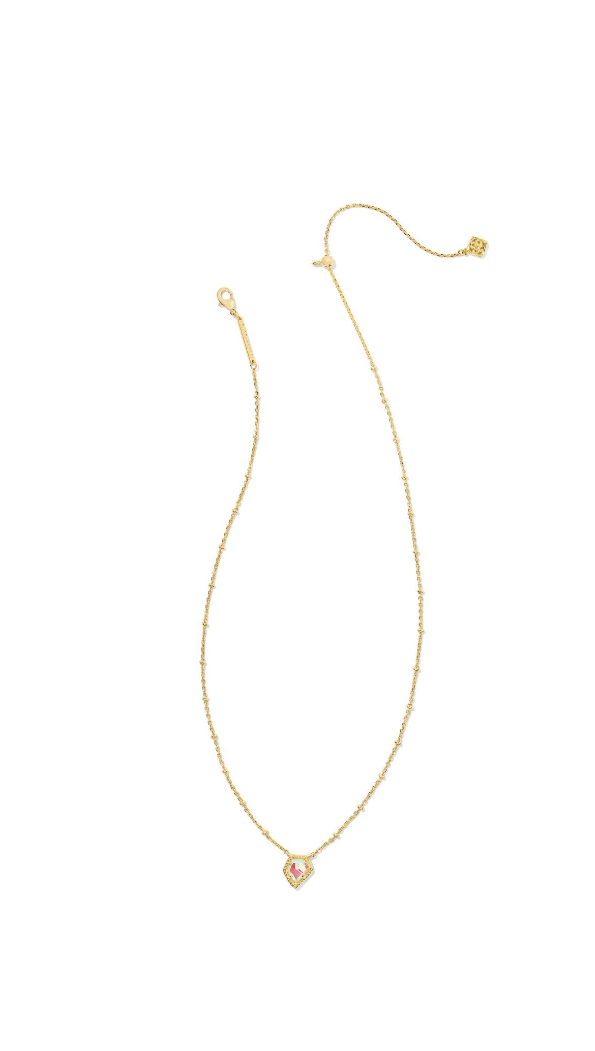 KENDRA SCOTT FRAMED TESS SATELLITE SHORT PENDANT NECKLACE