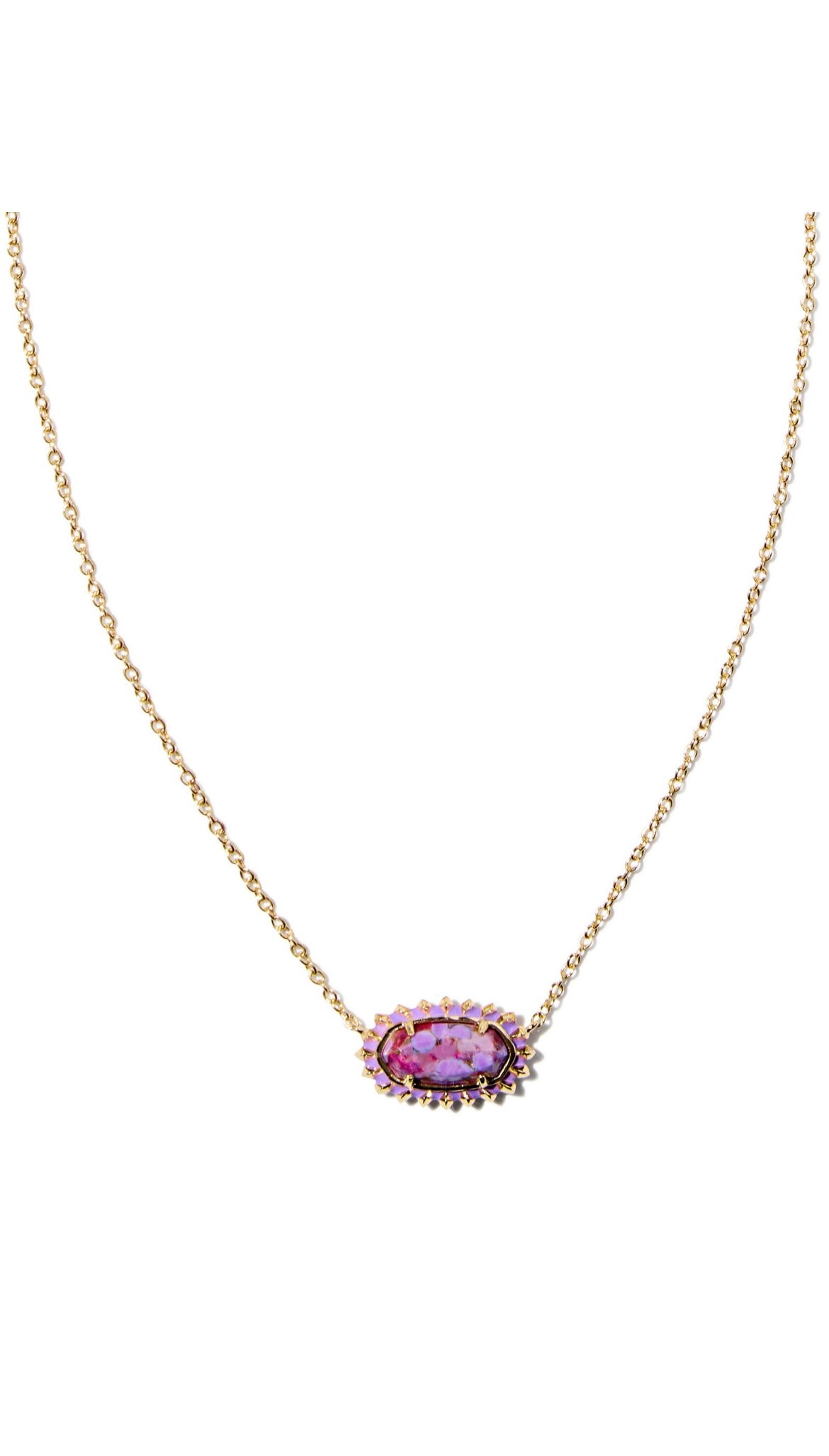 KENDRA SCOTT ELISA SHORT PENDANT NECKLACE