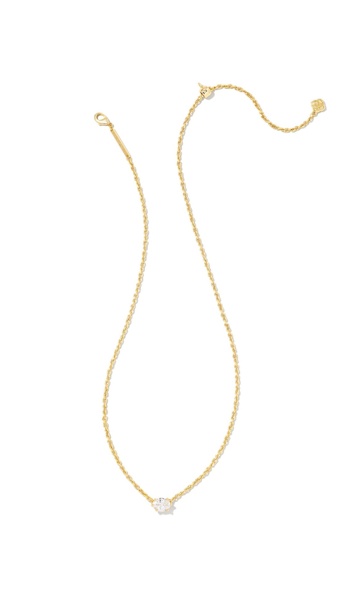 KENDRA SCOTT CAILIN CRYSTAL PENDANT NECKLACE