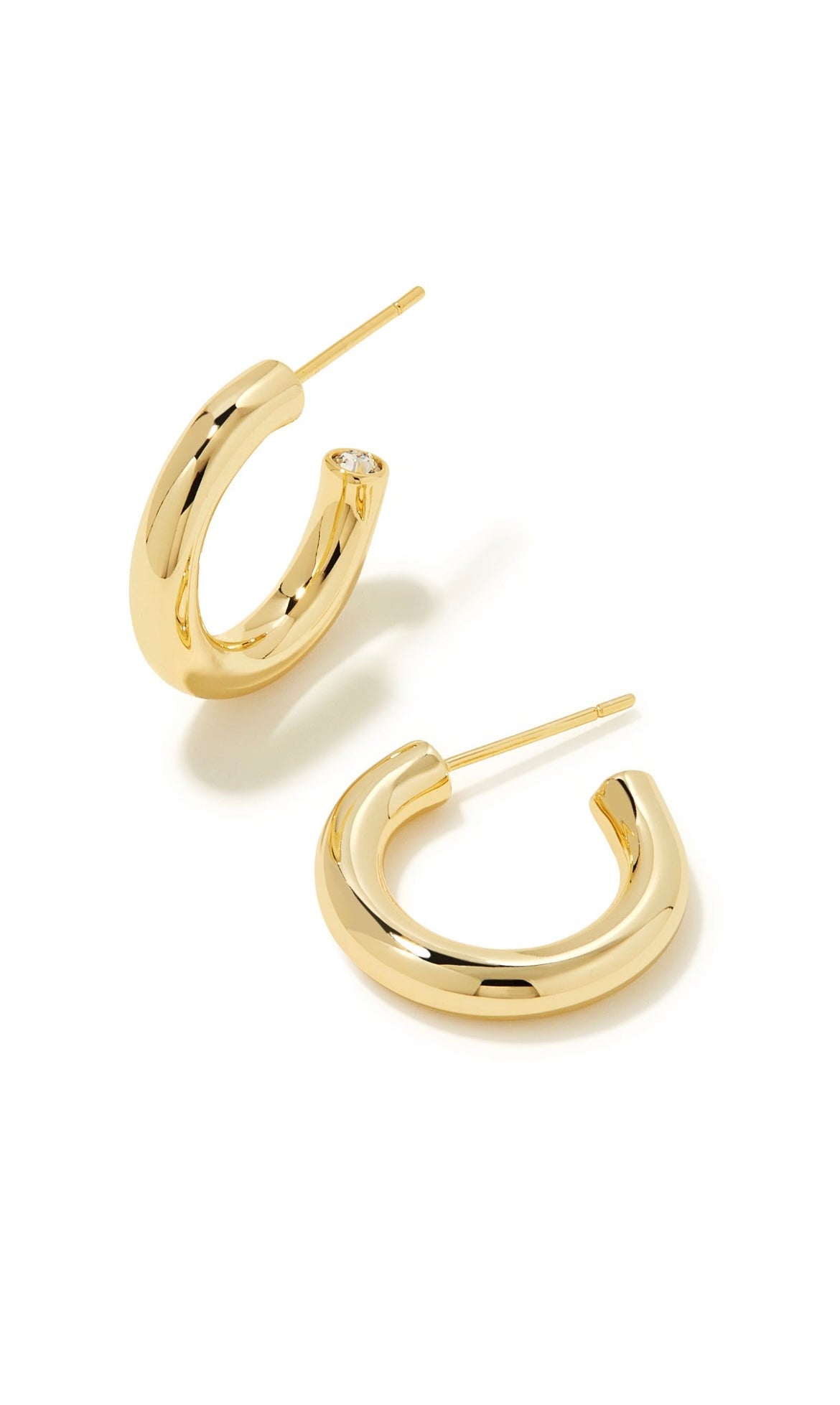 KENDRA SCOTT COLETTE HUGGIE EARRINGS