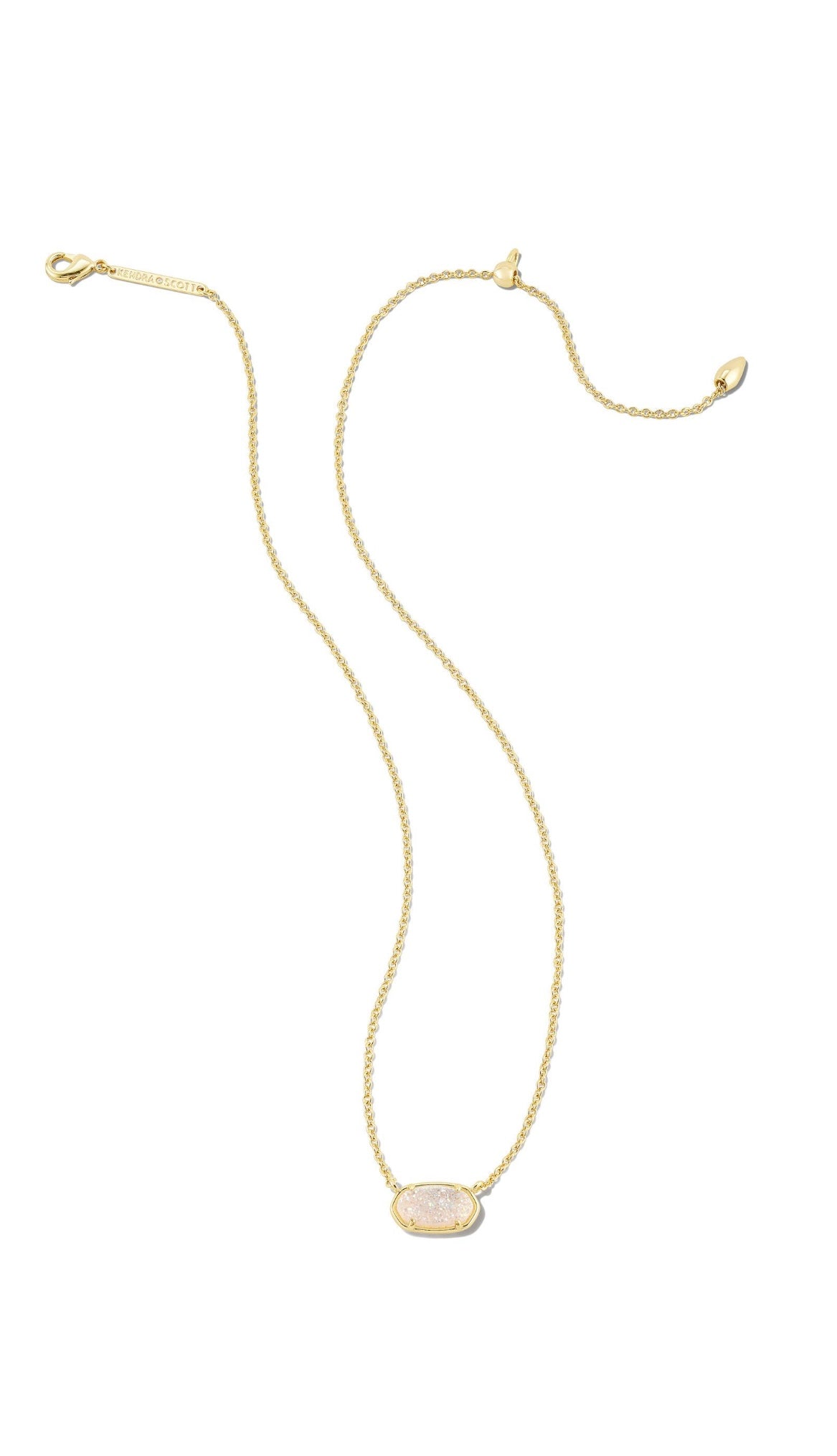 KENDRA SCOTT GRAYSON STONE PENDANT NECKLACE