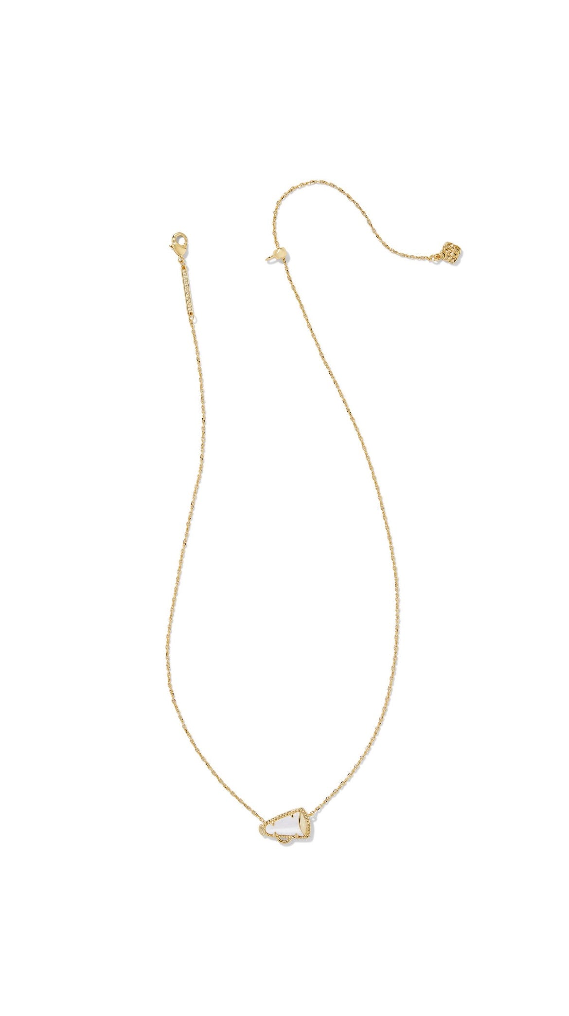 KENDRA SCOTT CHEER SHORT PENDANT NECKLACE