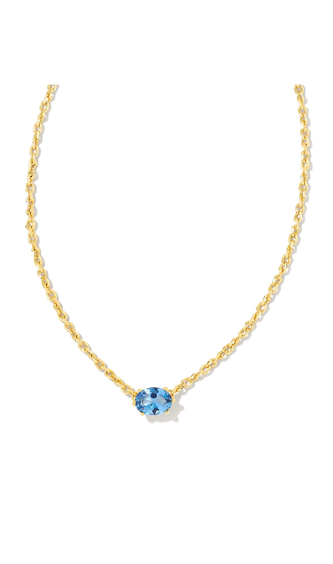 KENDRA SCOTT CAILIN CRYSTAL PENDANT NECKLACE