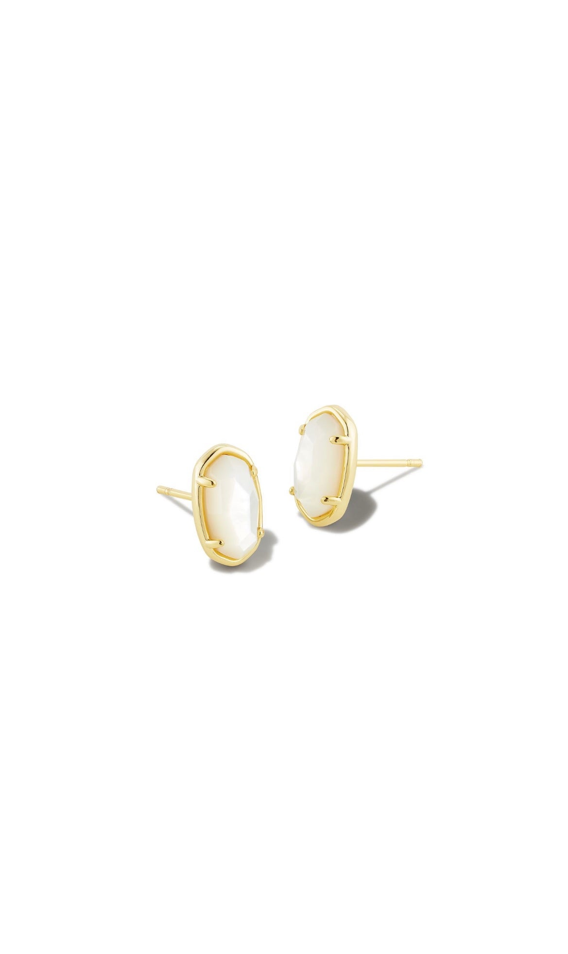 KENDRA SCOTT GRAYSON STONE STUD EARRINGS