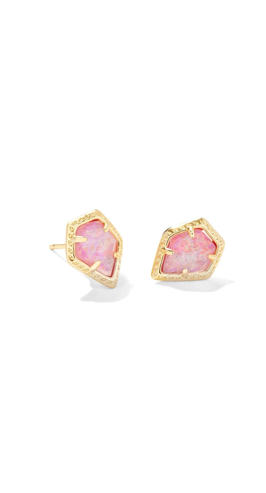 KENDRA SCOTT FRAMED TESSA STUD EARRINGS
