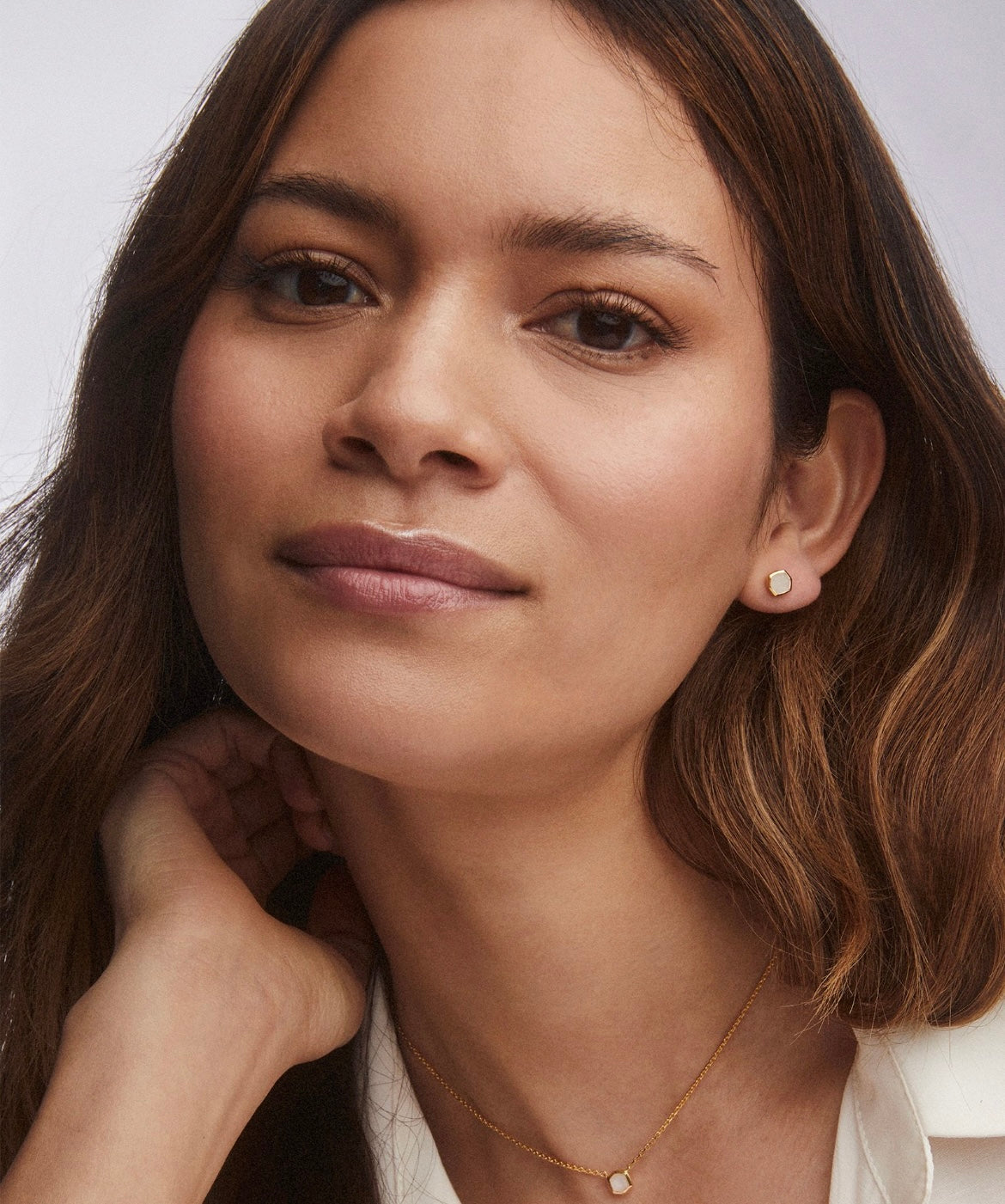 KENDRA SCOTT DAVIE EARRINGS 18K GOLD VERMEIL