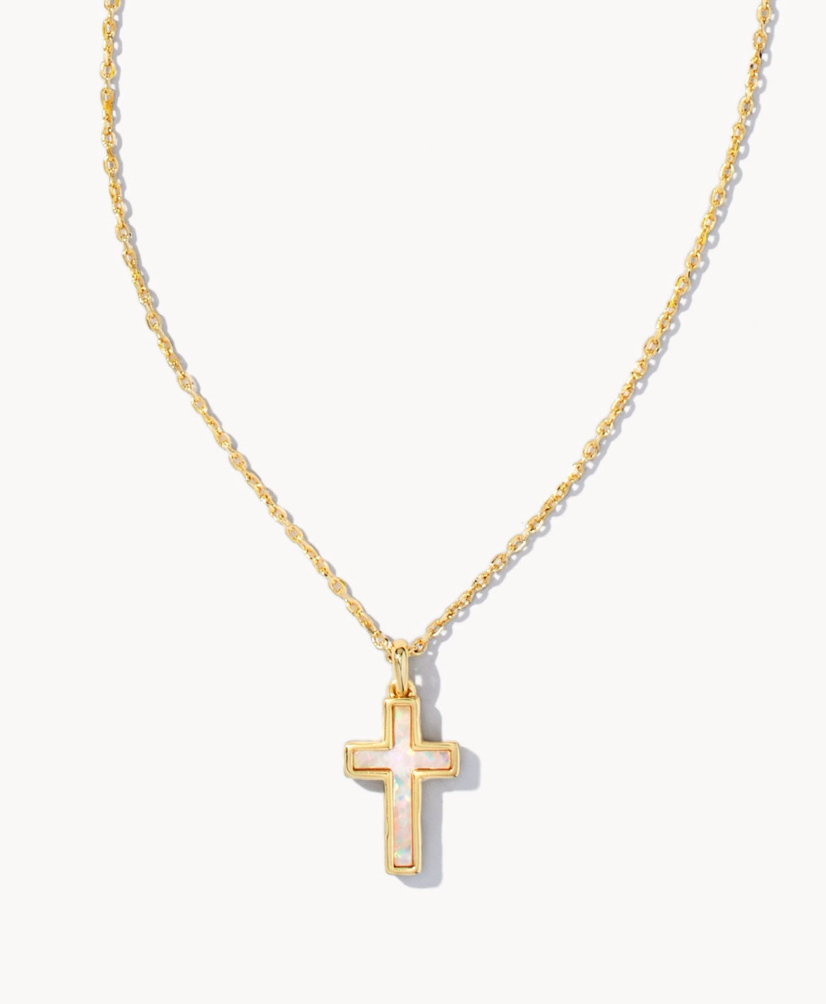 KENDRA SCOTT CROSS PENDANT NECKLACE