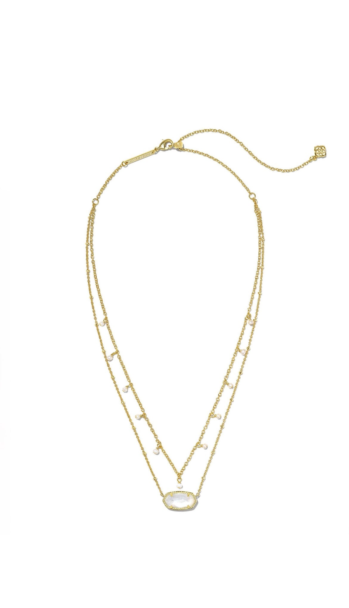 KENDRA SCOTT ELISA PEARL MULTI STRAND NECKLACE