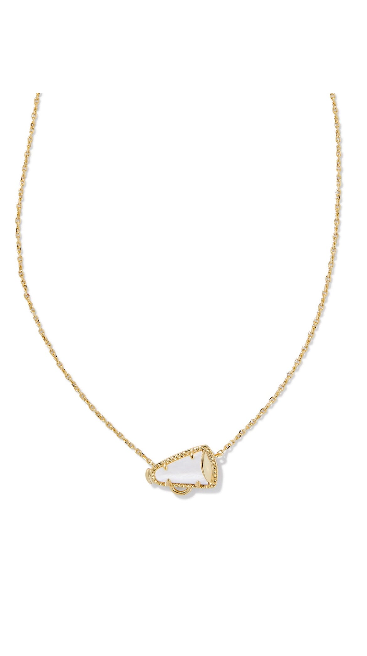 KENDRA SCOTT CHEER SHORT PENDANT NECKLACE