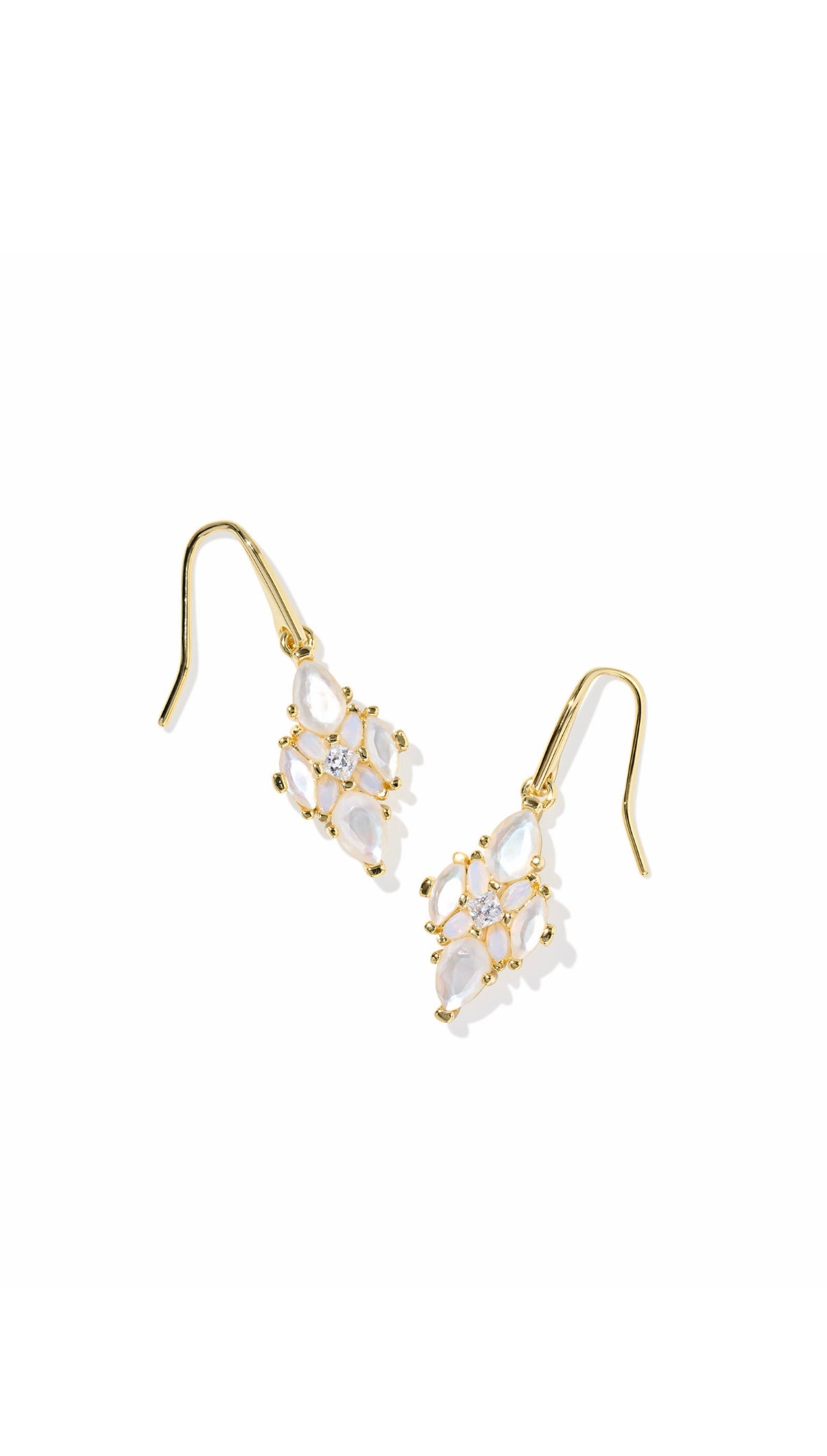 KENDRA SCOTT ABBIE CRYSTAL DROP EARRINGS