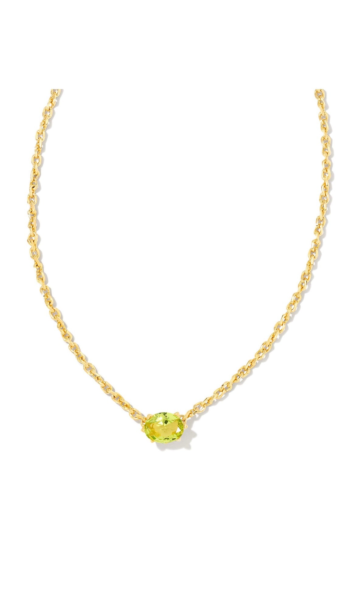 KENDRA SCOTT CAILIN CRYSTAL PENDANT NECKLACE