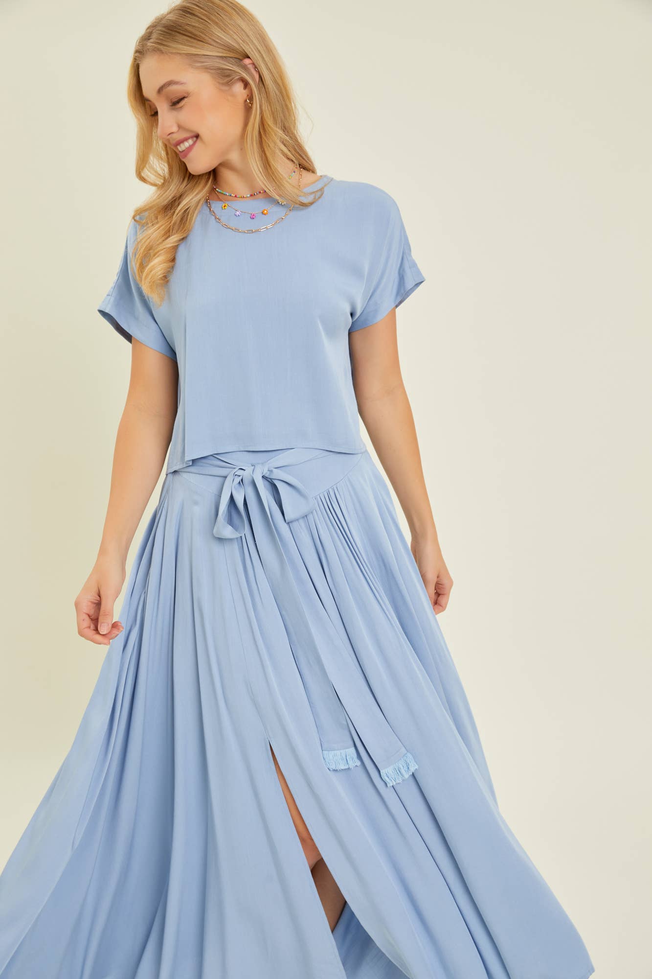 SWAY WITH ME TOP + SKIRT SET