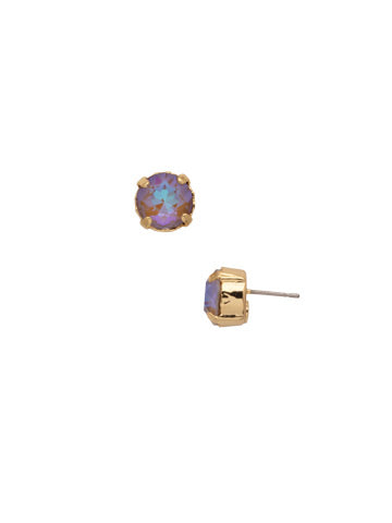Sorrelli Round Crystal Stud Earring