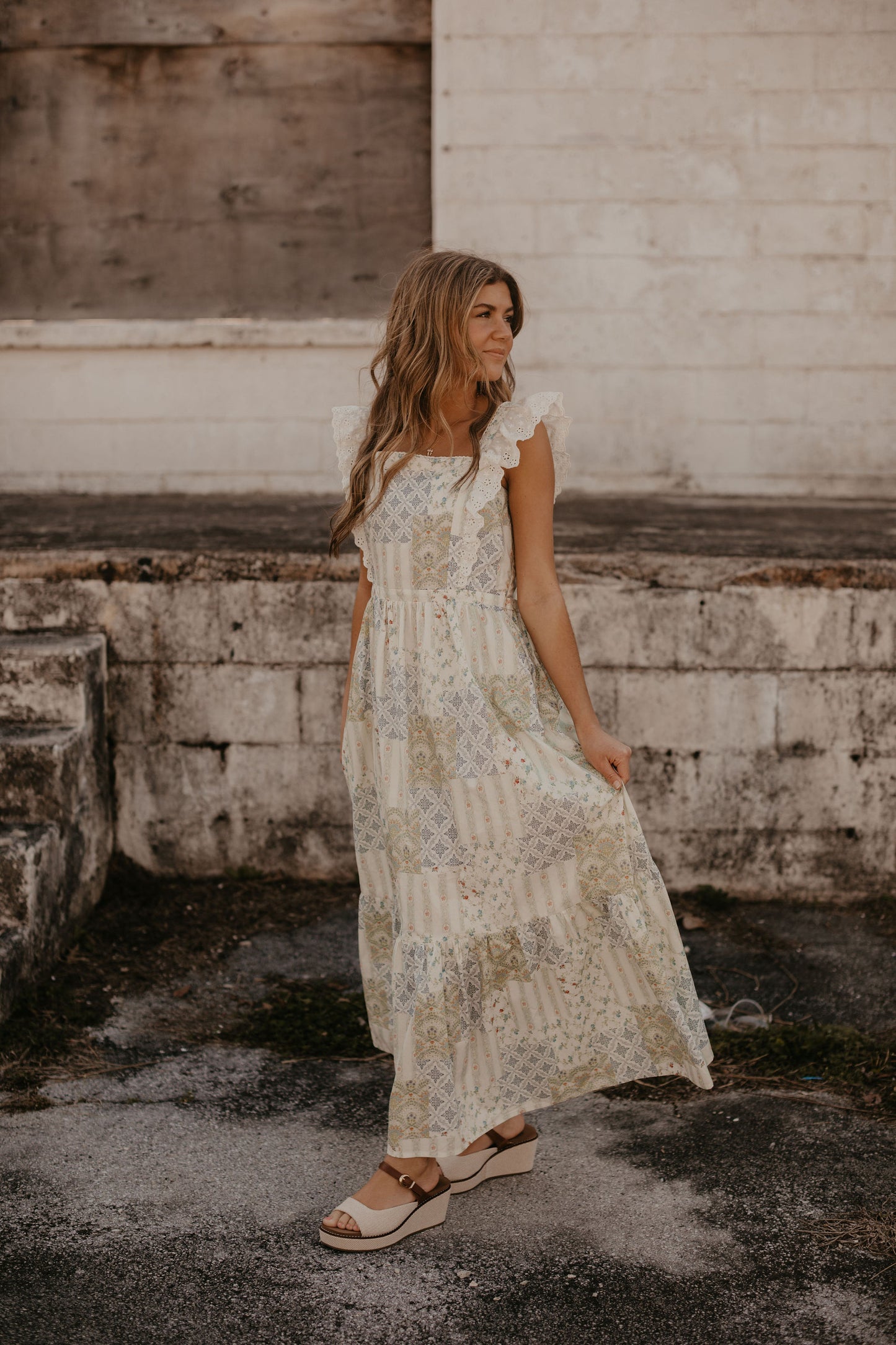 ELOISE PATCHWORK DRESS