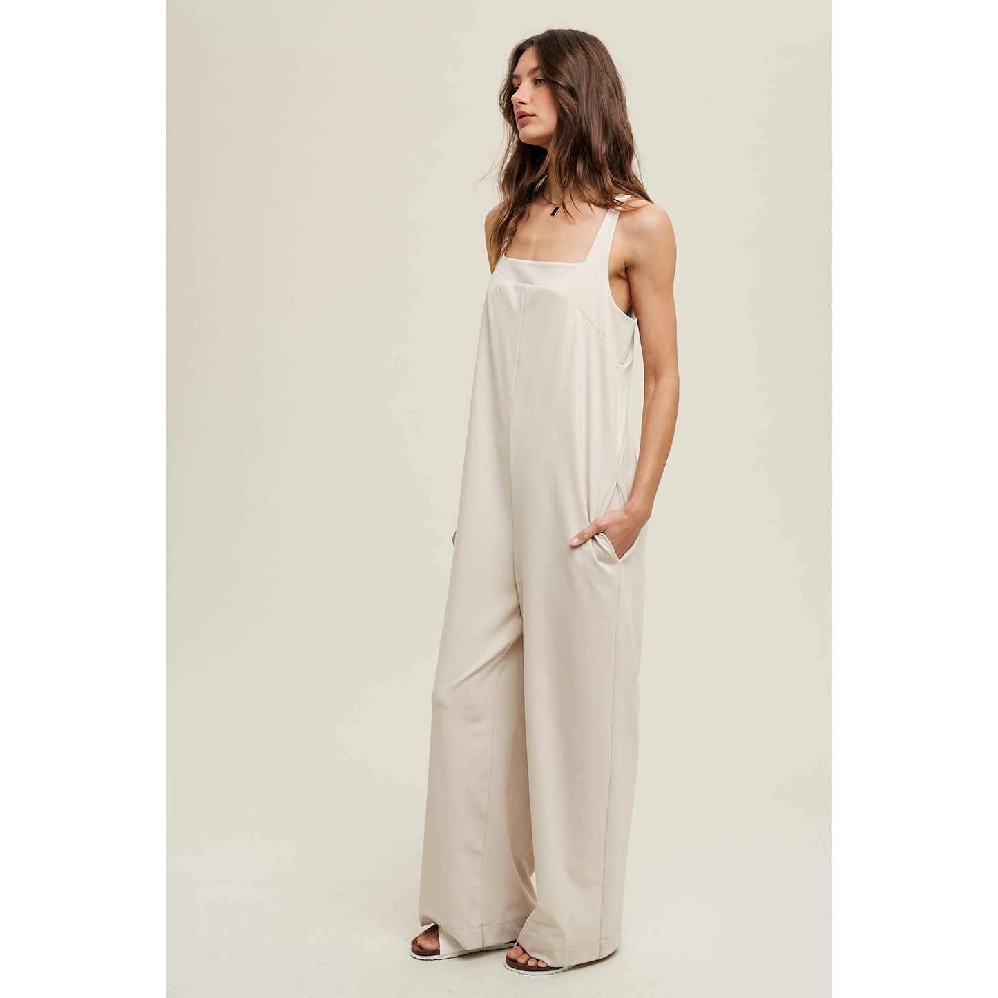 SCUBA SQUARE NECK JUMPSUIT