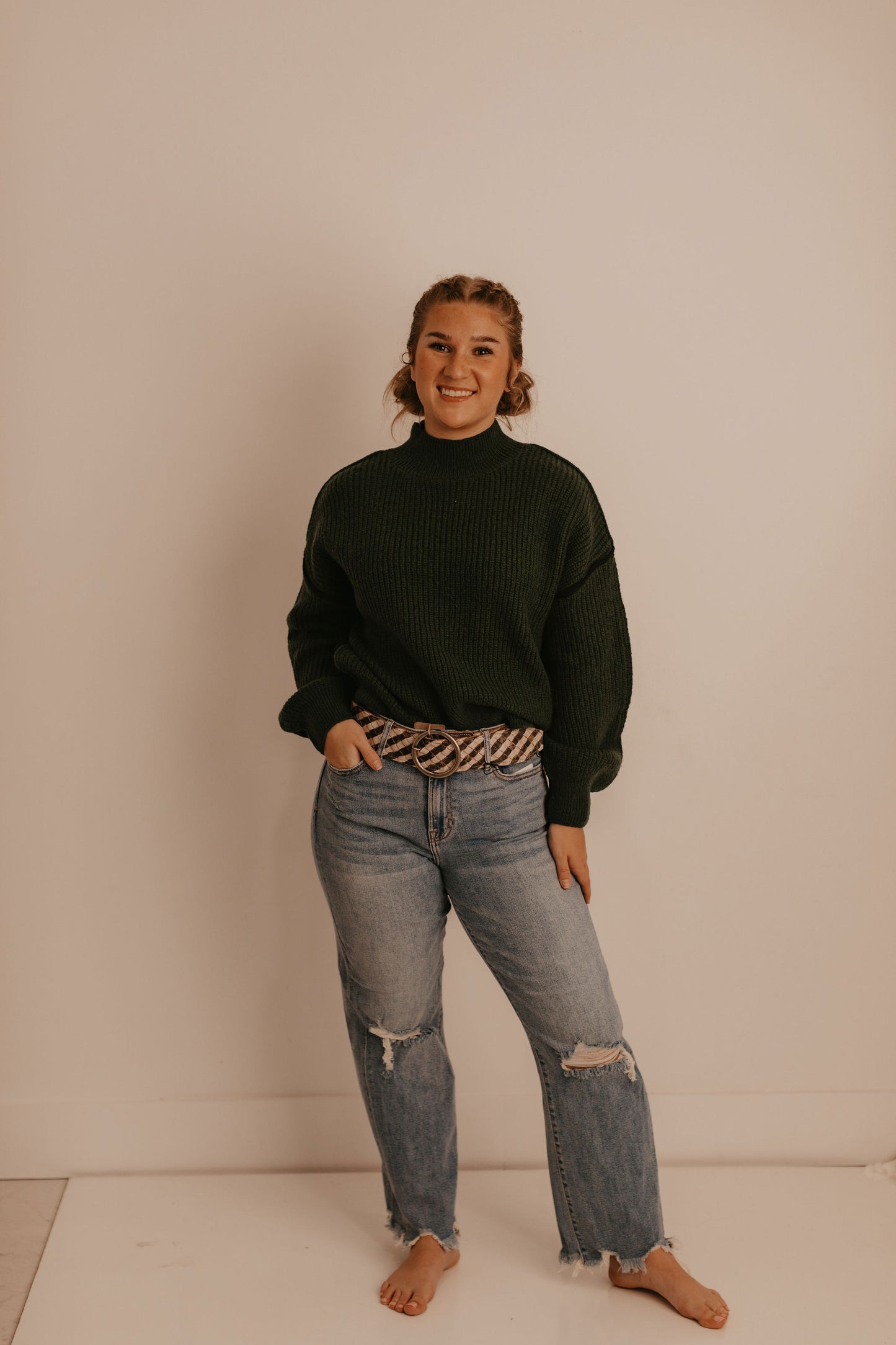 BED|STÜ DREAMWEAVER BELT BLACK/NECTAR