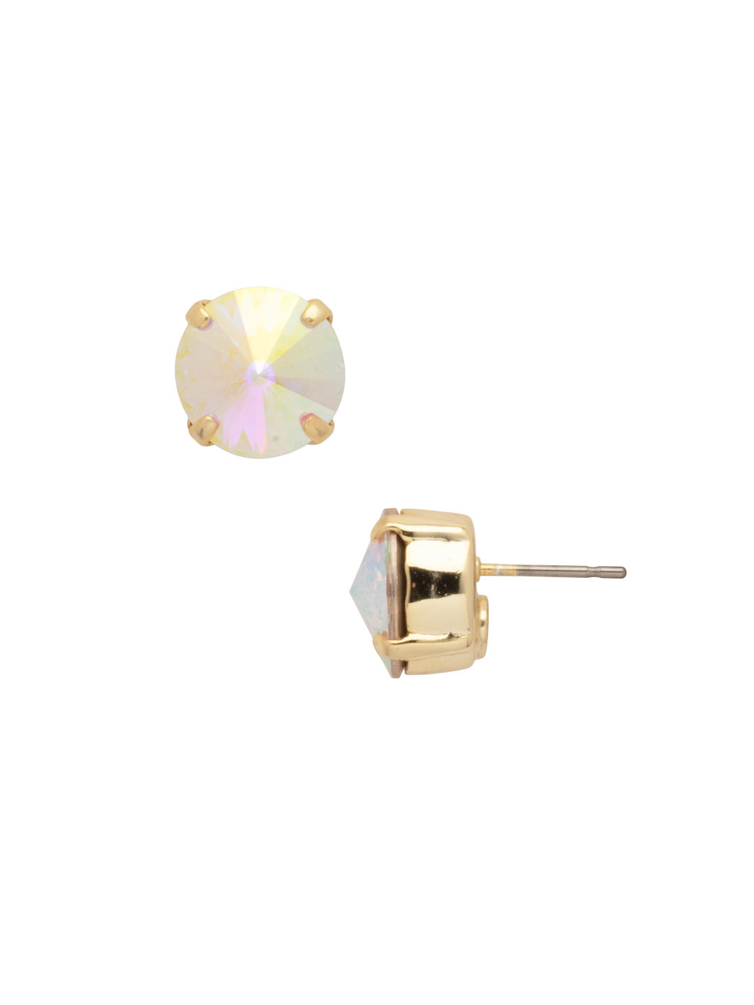 Sorrelli Round Crystal Stud Earring