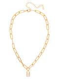 SORRELLI NIA EMERALD PENDANT NECKLACE