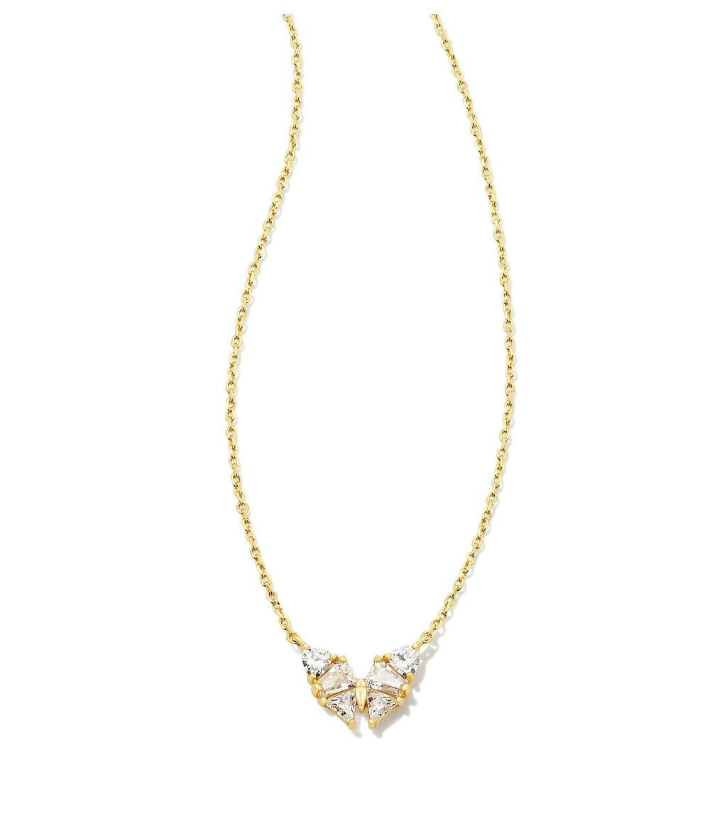 KENDRA SCOTT BLAIR BOW NECKLACE