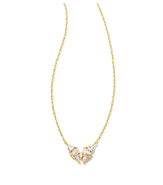 KENDRA SCOTT BLAIR BOW NECKLACE
