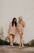GRACIE HALF ZIP DRESS