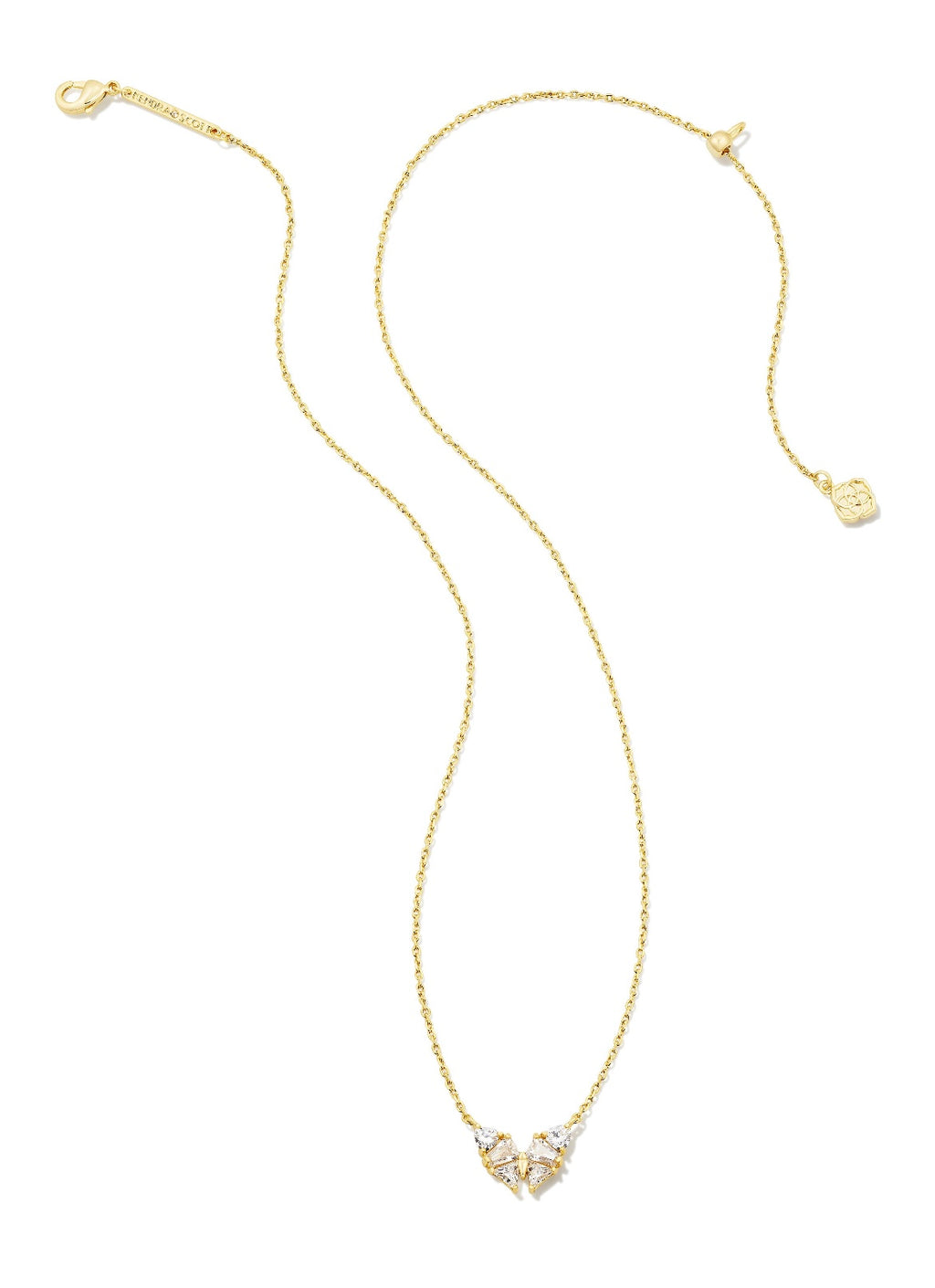 KENDRA SCOTT BLAIR BOW NECKLACE