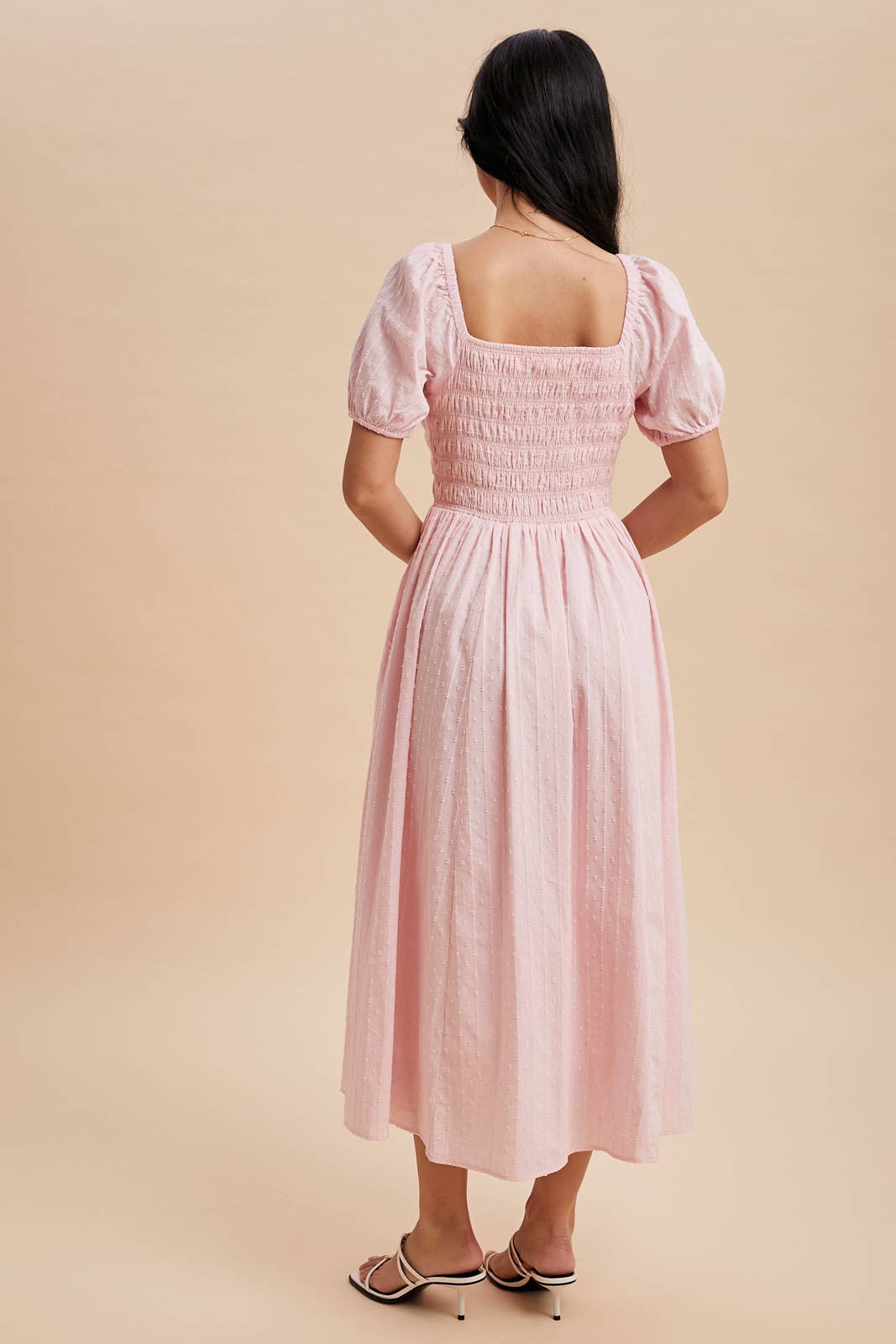 ADELINE BOW DETAIL MAXI DRESS