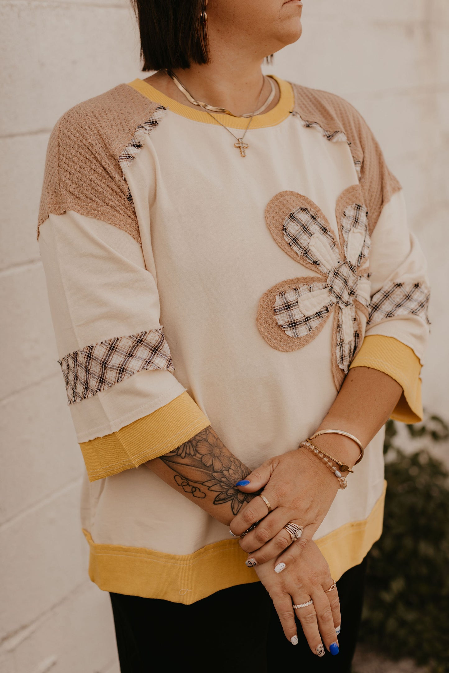 JENNY FLOWER PATCH TOP