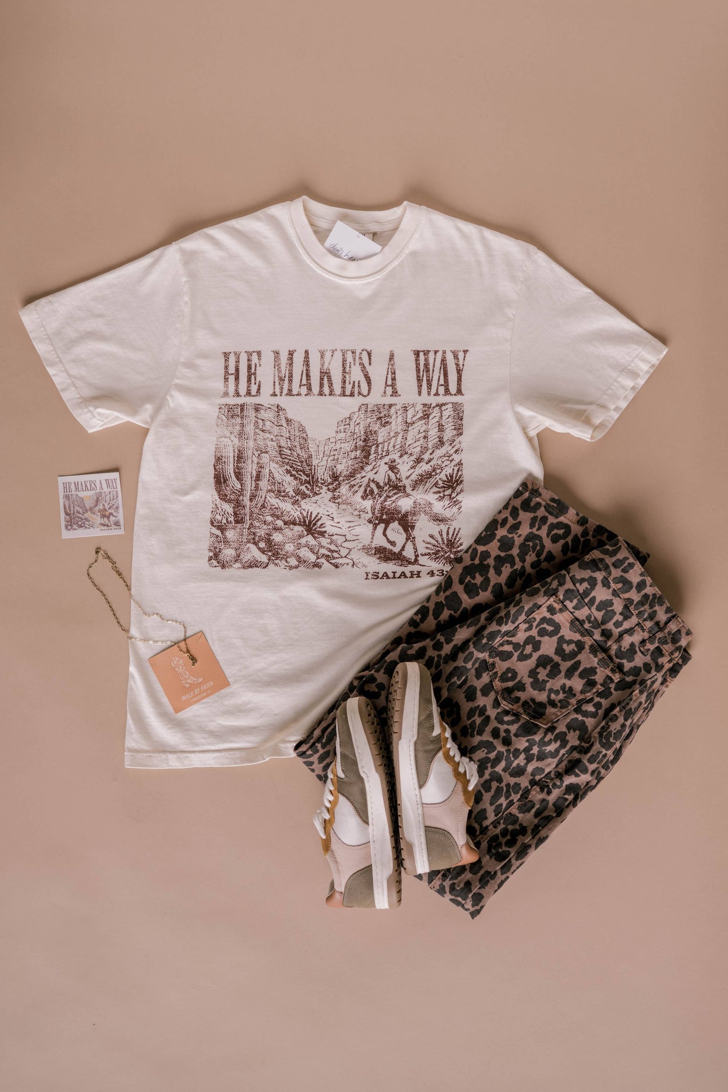 HE MAKES A WAY CHRISTIAN TEE
