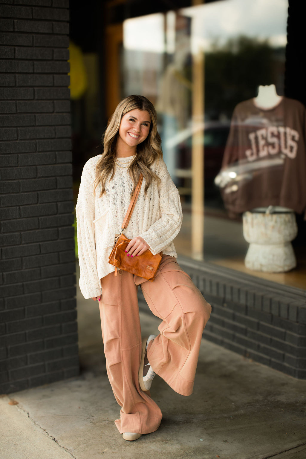 RENLEY RIBBED SWEATER