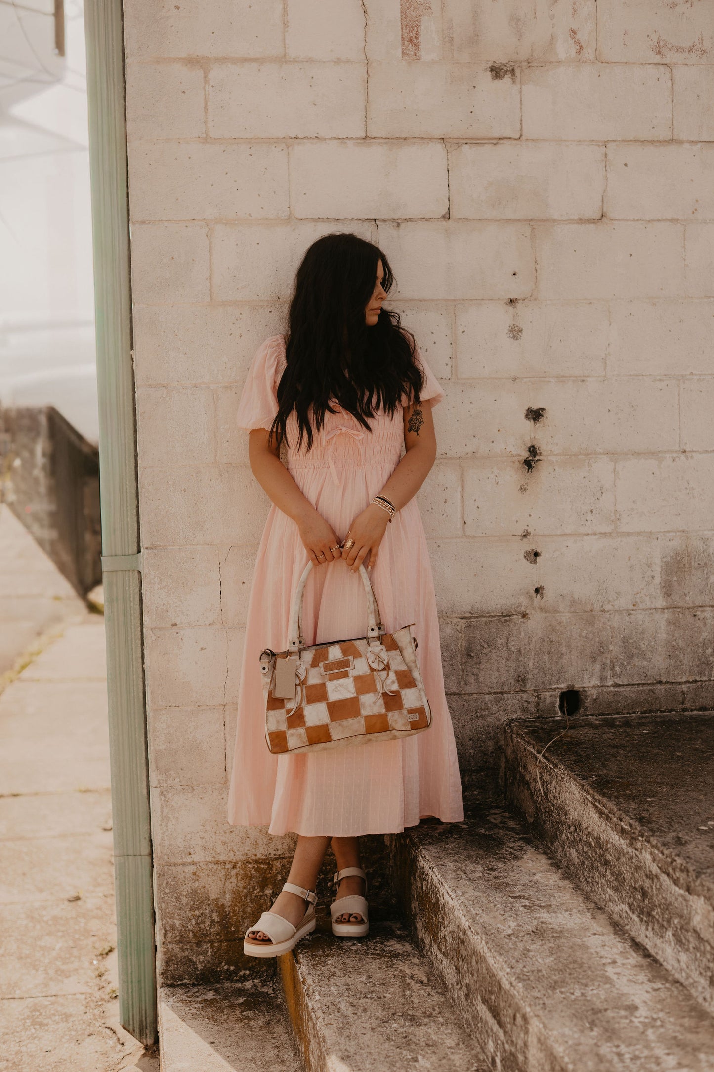 ADELINE BOW DETAIL MAXI DRESS