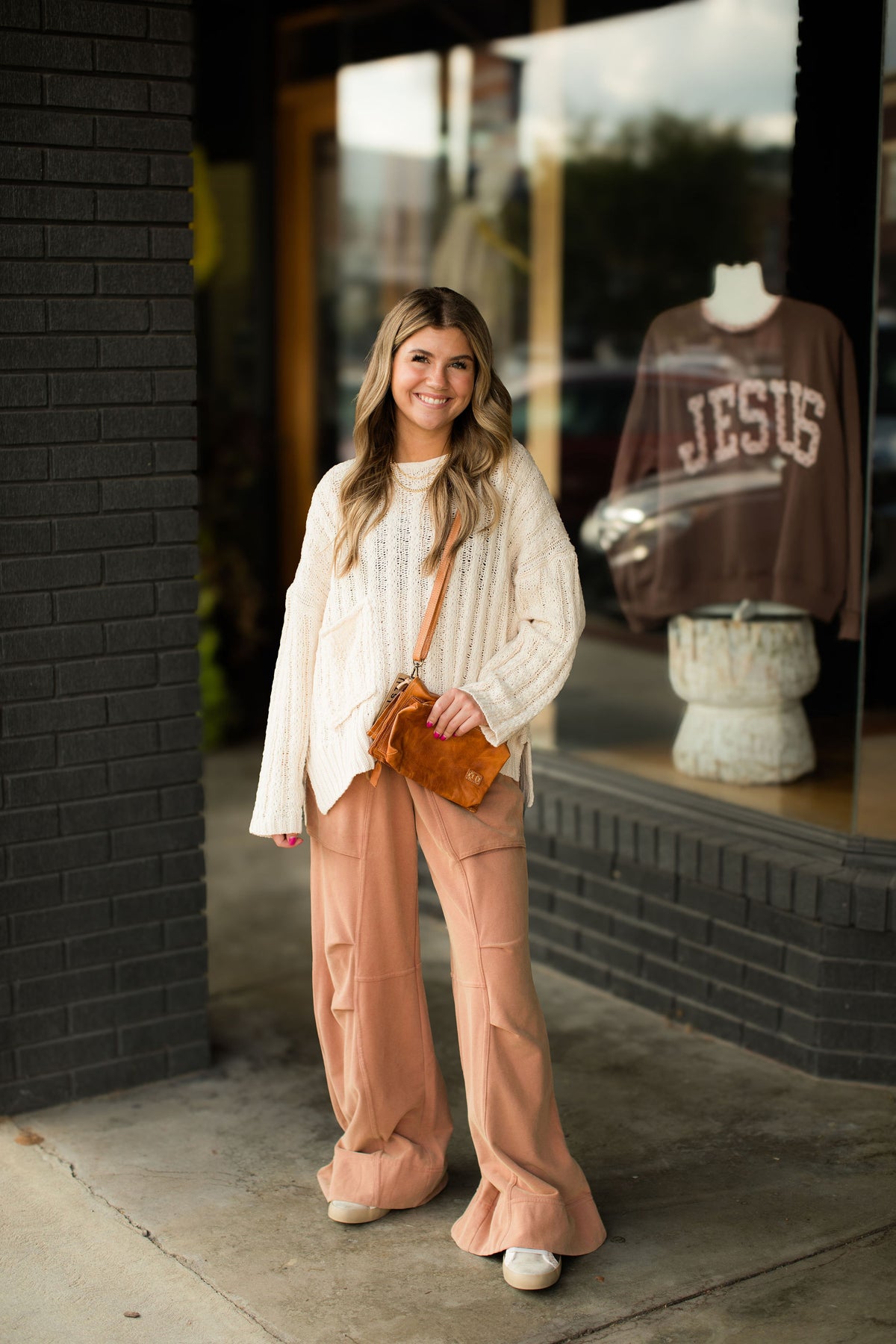 RENLEY RIBBED SWEATER
