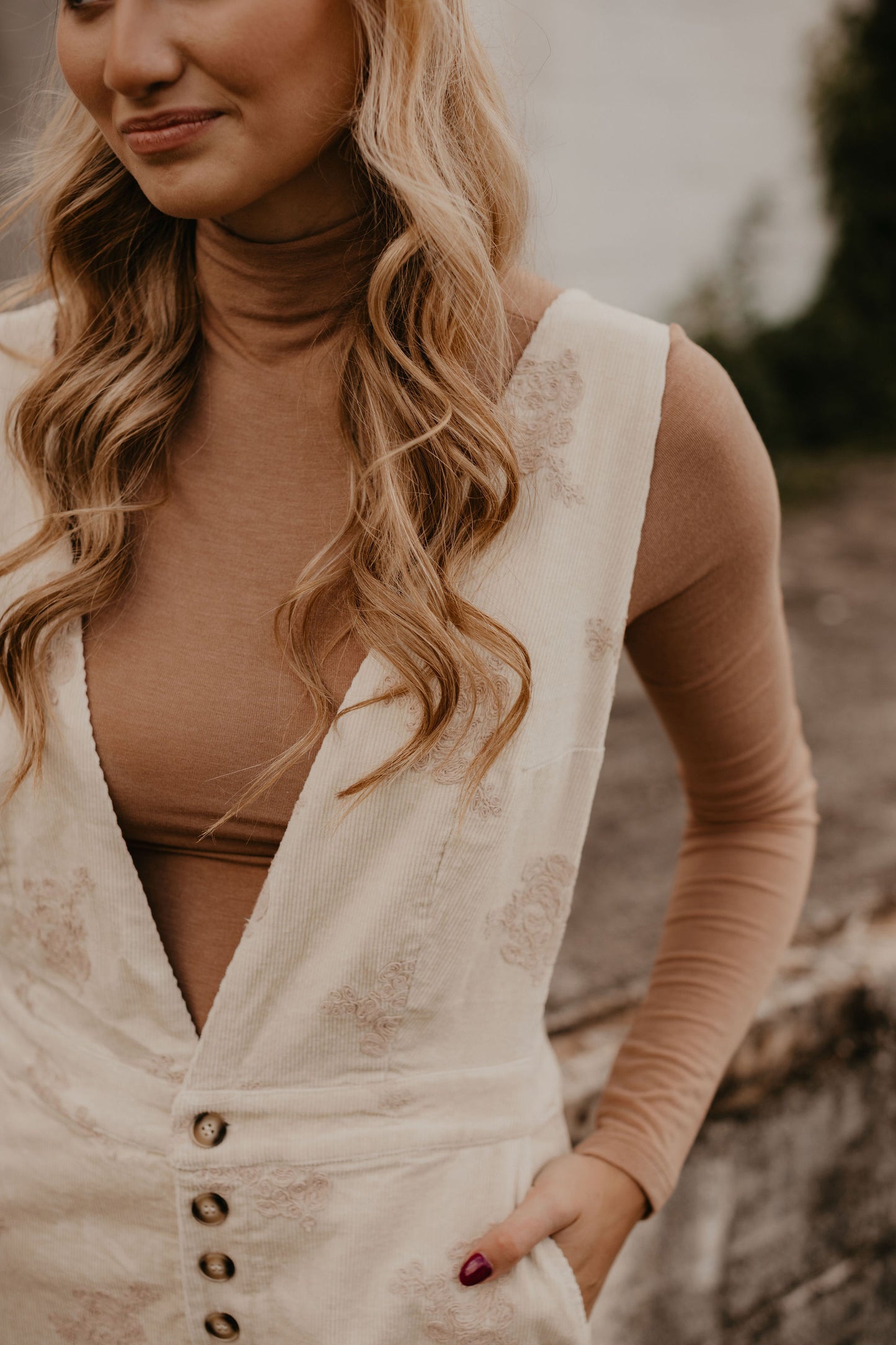 STELLA CORDUROY JUMPSUIT