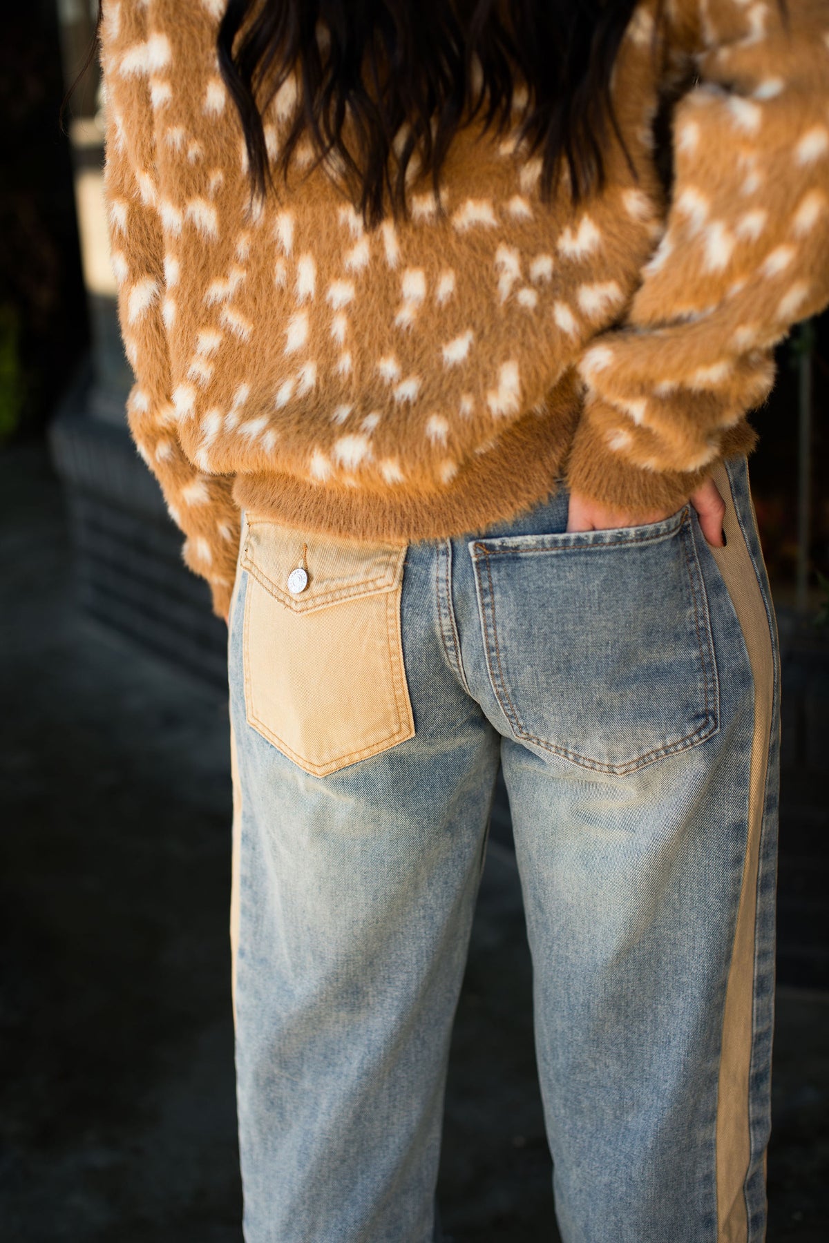 STEP ASIDE STRIPE JEANS