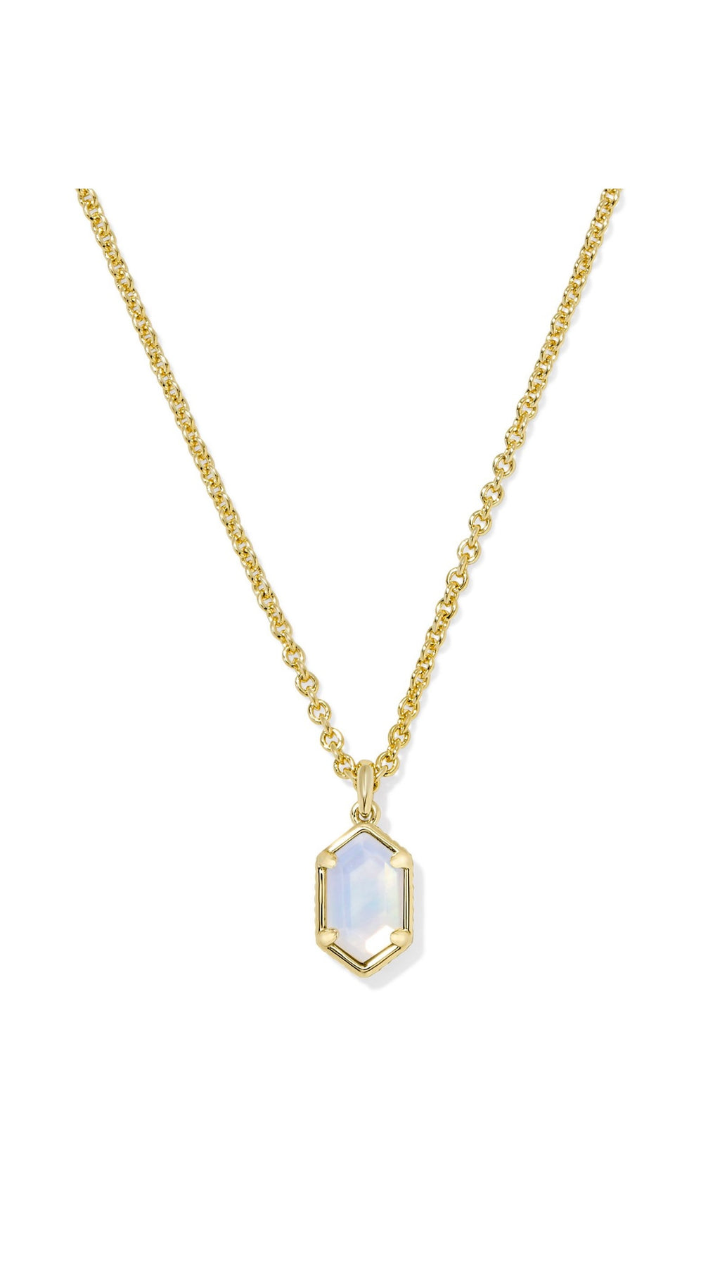 KENDRA SCOTT HALLIE SHORT PENDANT NECKLACE