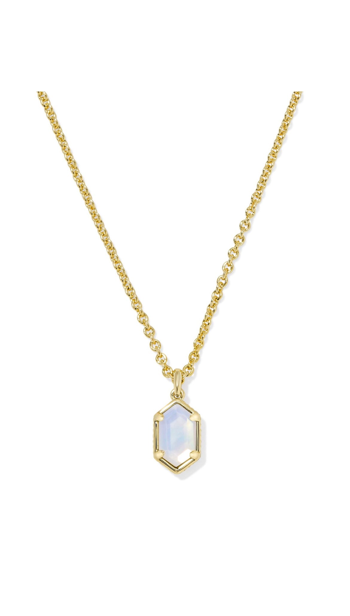 KENDRA SCOTT HALLIE SHORT PENDANT NECKLACE