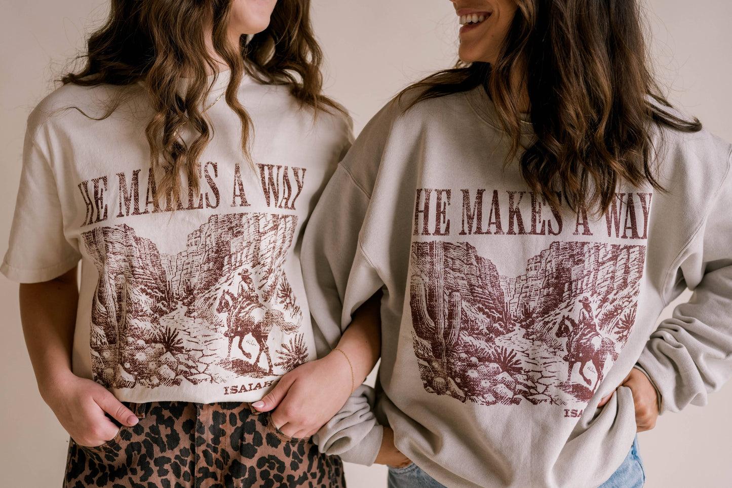 HE MAKES A WAY CHRISTIAN TEE