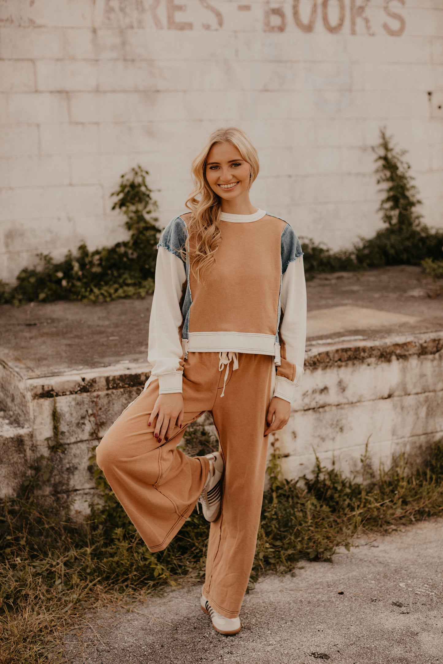 JESS COLOR BLOCK PANTS