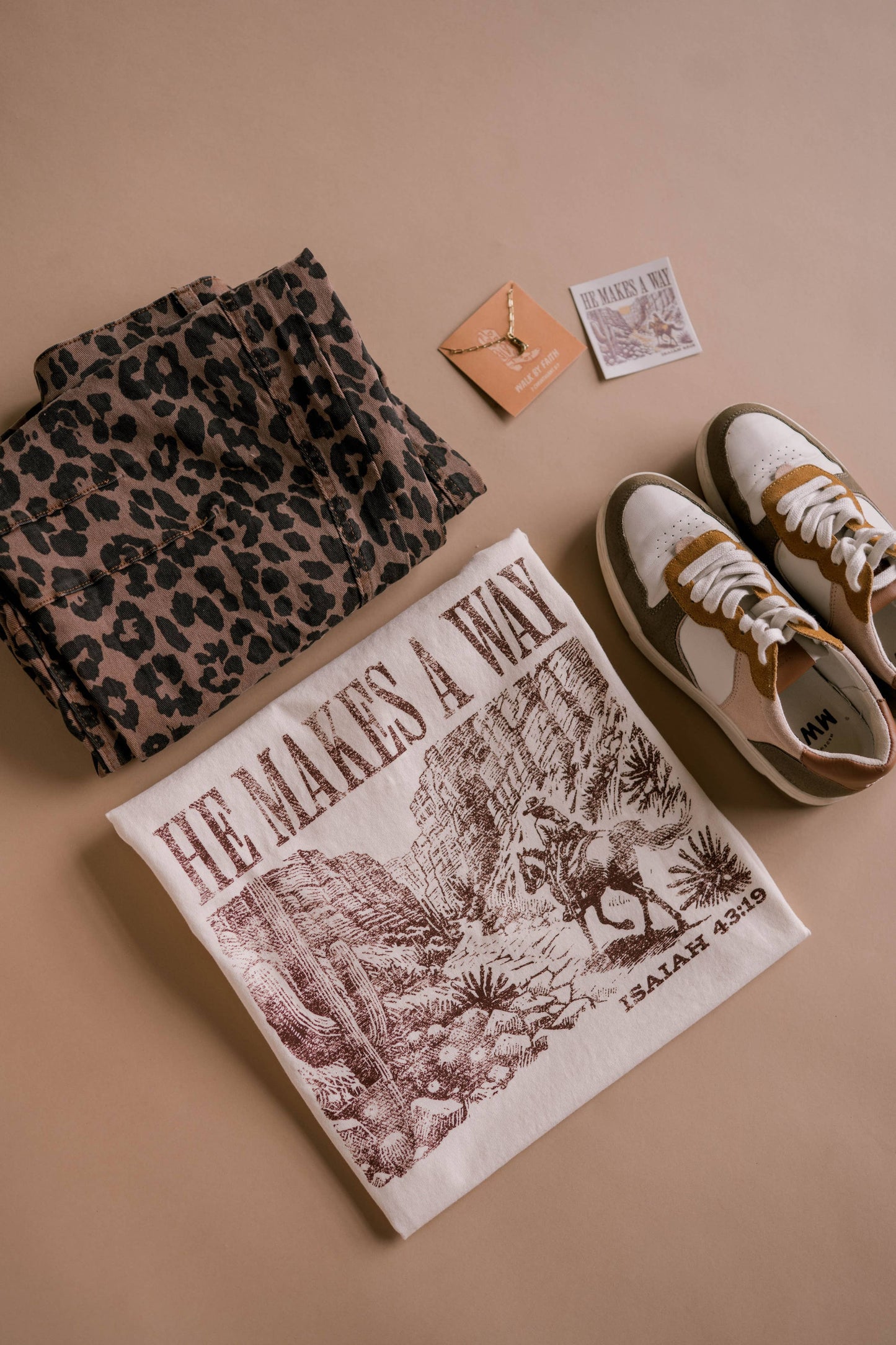 HE MAKES A WAY CHRISTIAN TEE